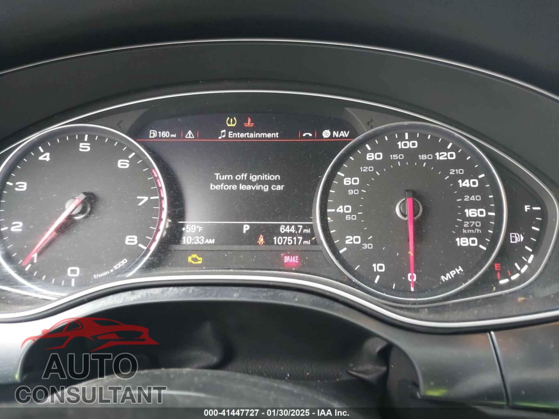 AUDI A7 2013 - WAUYGAFC7DN076830