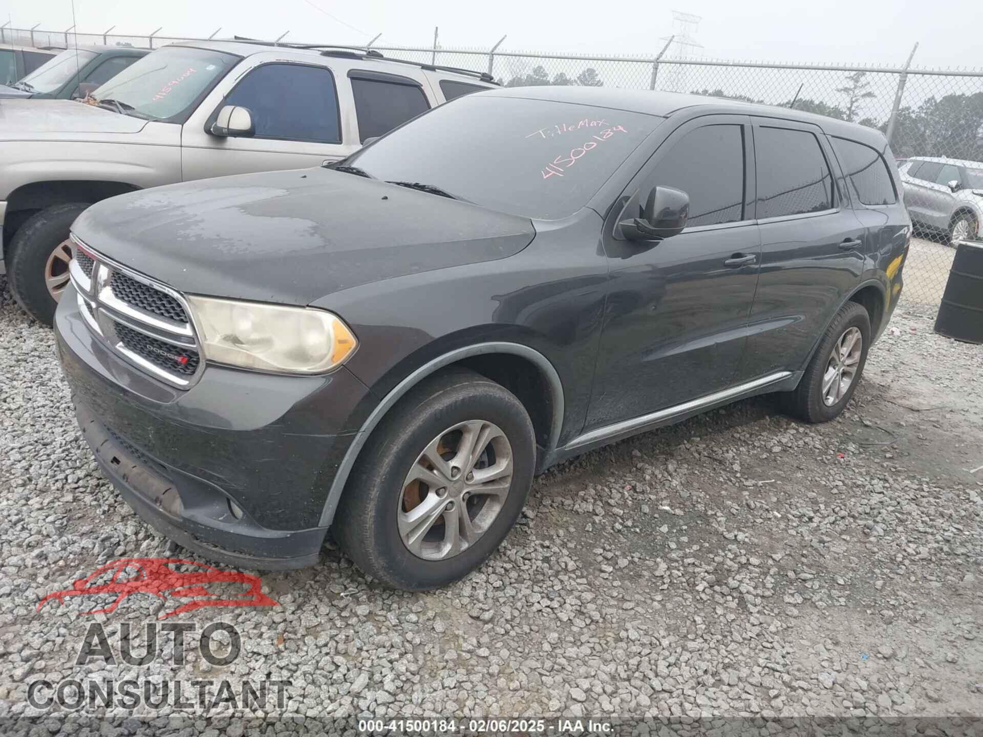 DODGE DURANGO 2011 - 1D4RD2GG9BC711730