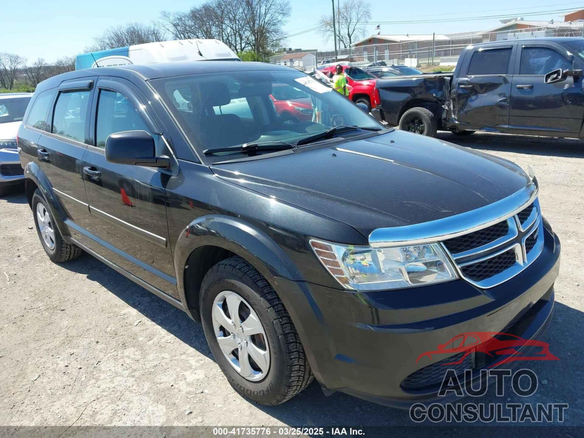 DODGE JOURNEY 2012 - 3C4PDCAB2CT204357