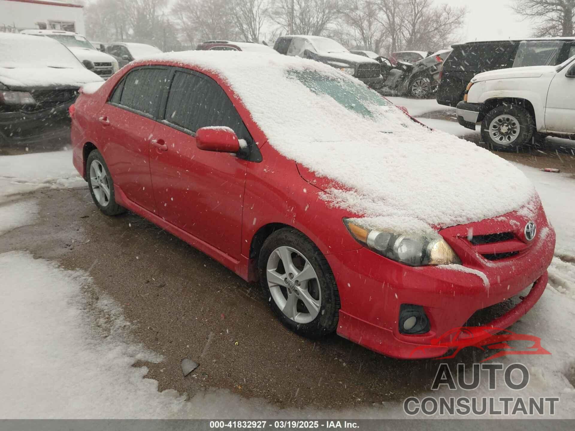 TOYOTA COROLLA 2013 - 5YFBU4EE0DP093820