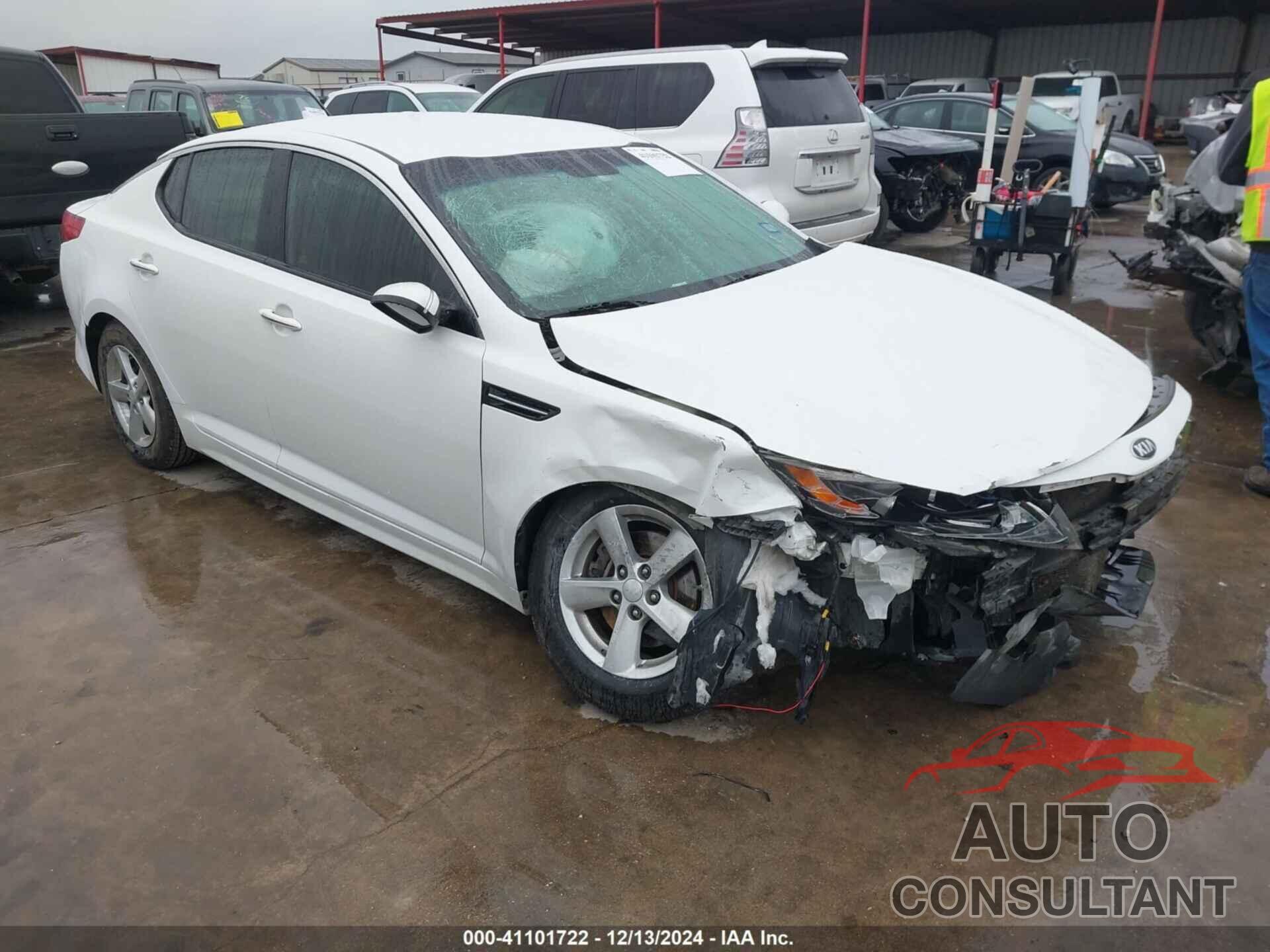 KIA OPTIMA 2015 - KNAGM4A72F5647336