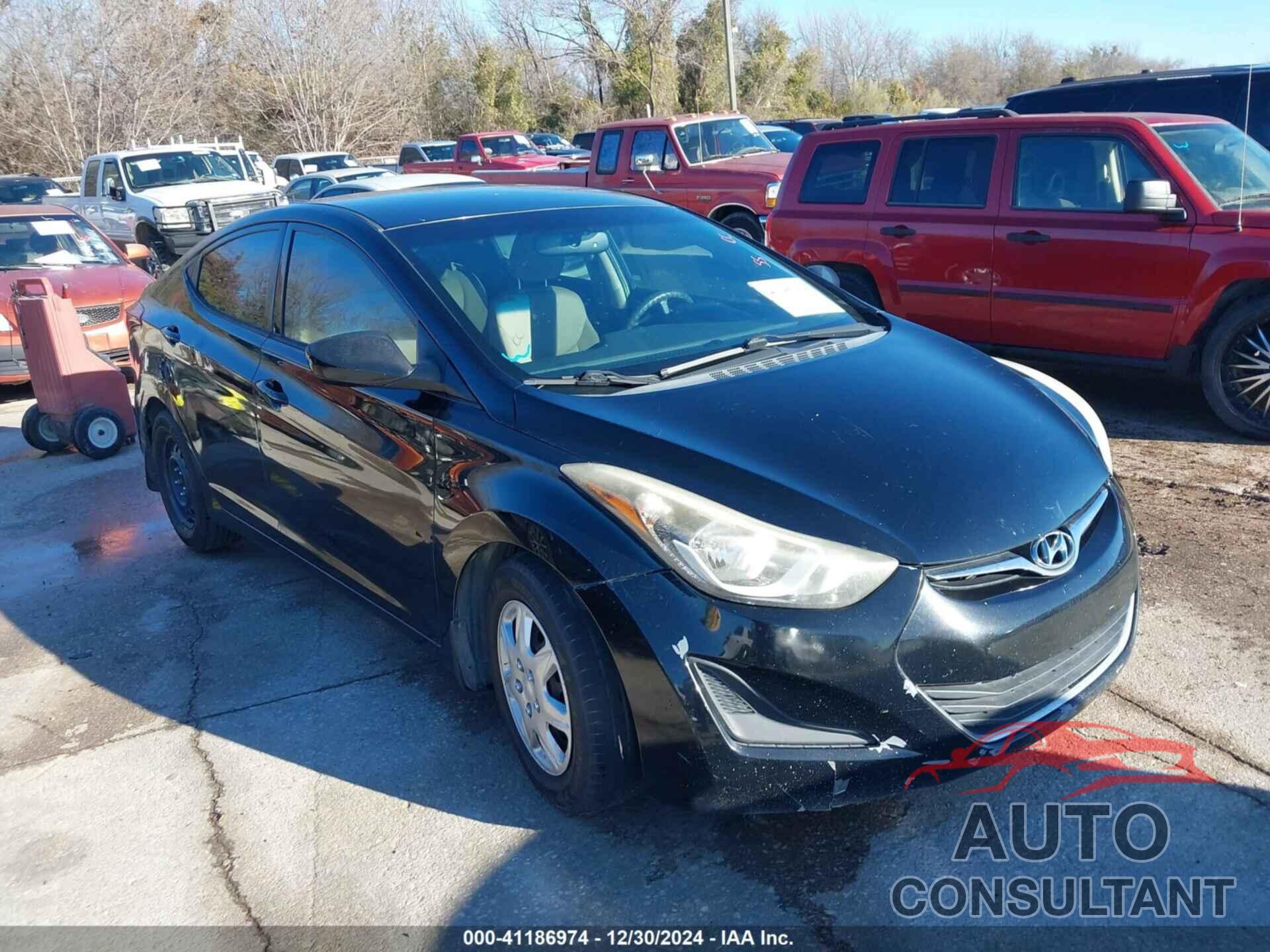 HYUNDAI ELANTRA 2016 - 5NPDH4AE9GH718798