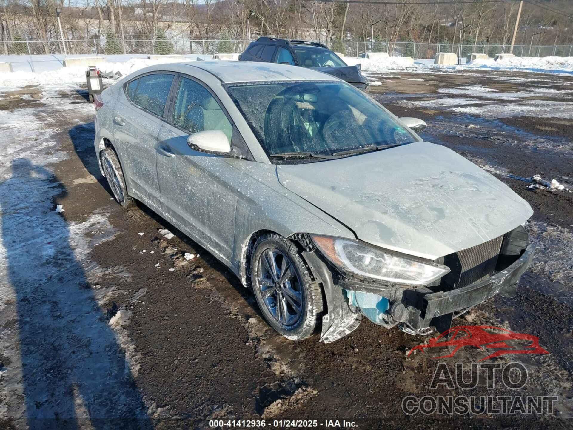 HYUNDAI ELANTRA 2017 - KMHD84LF3HU246493