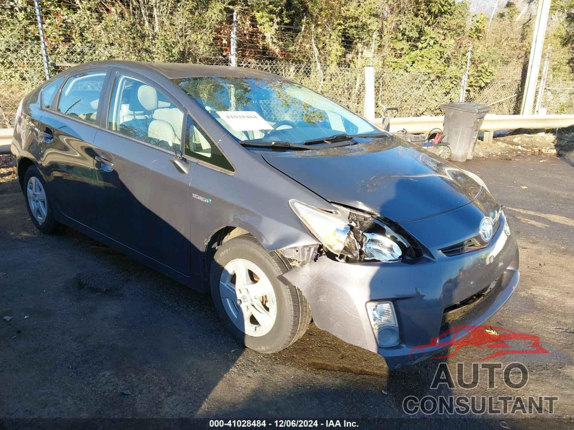 TOYOTA PRIUS 2010 - JTDKN3DU9A0133544