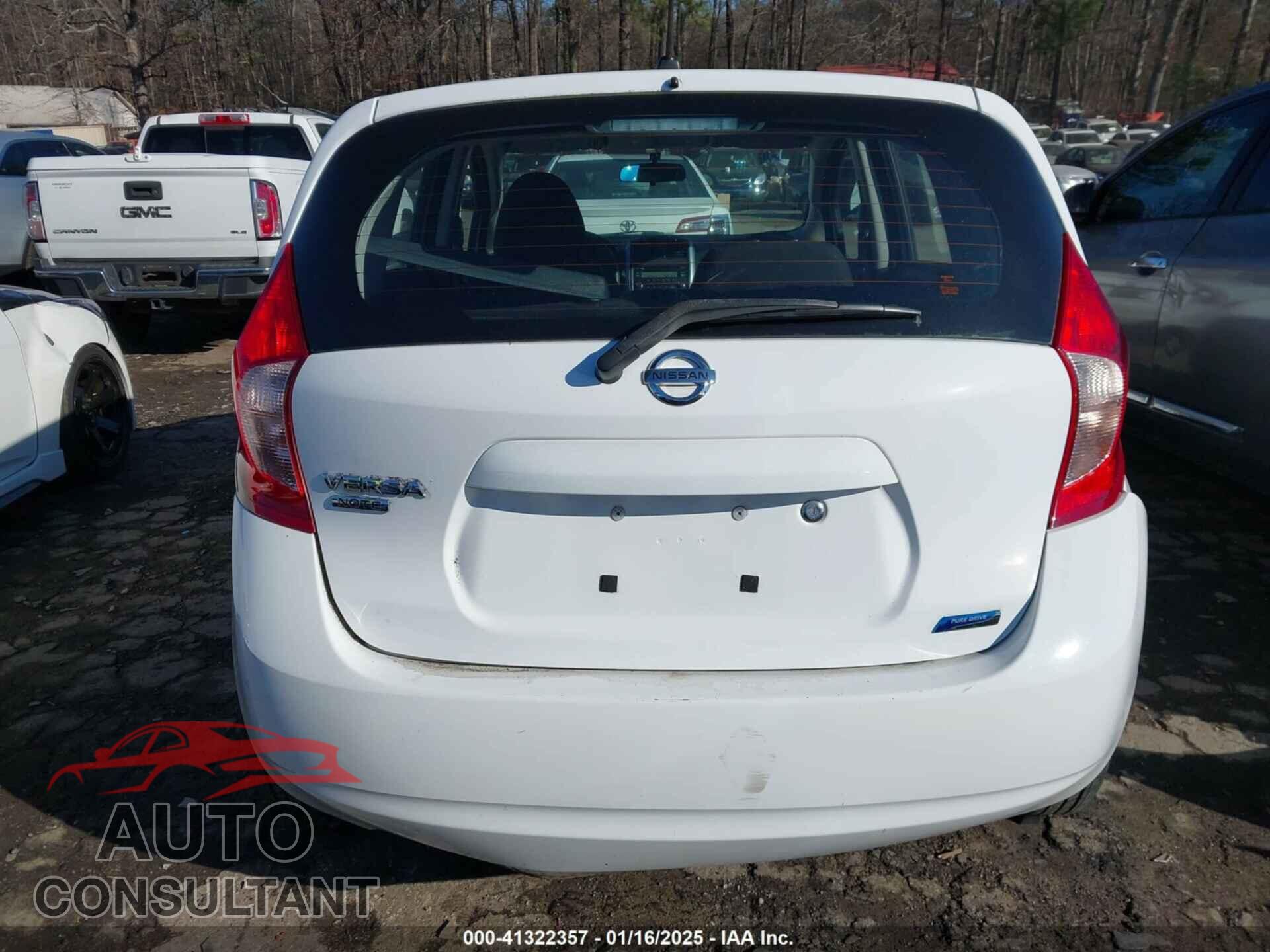 NISSAN VERSA NOTE 2016 - 3N1CE2CP2GL384365