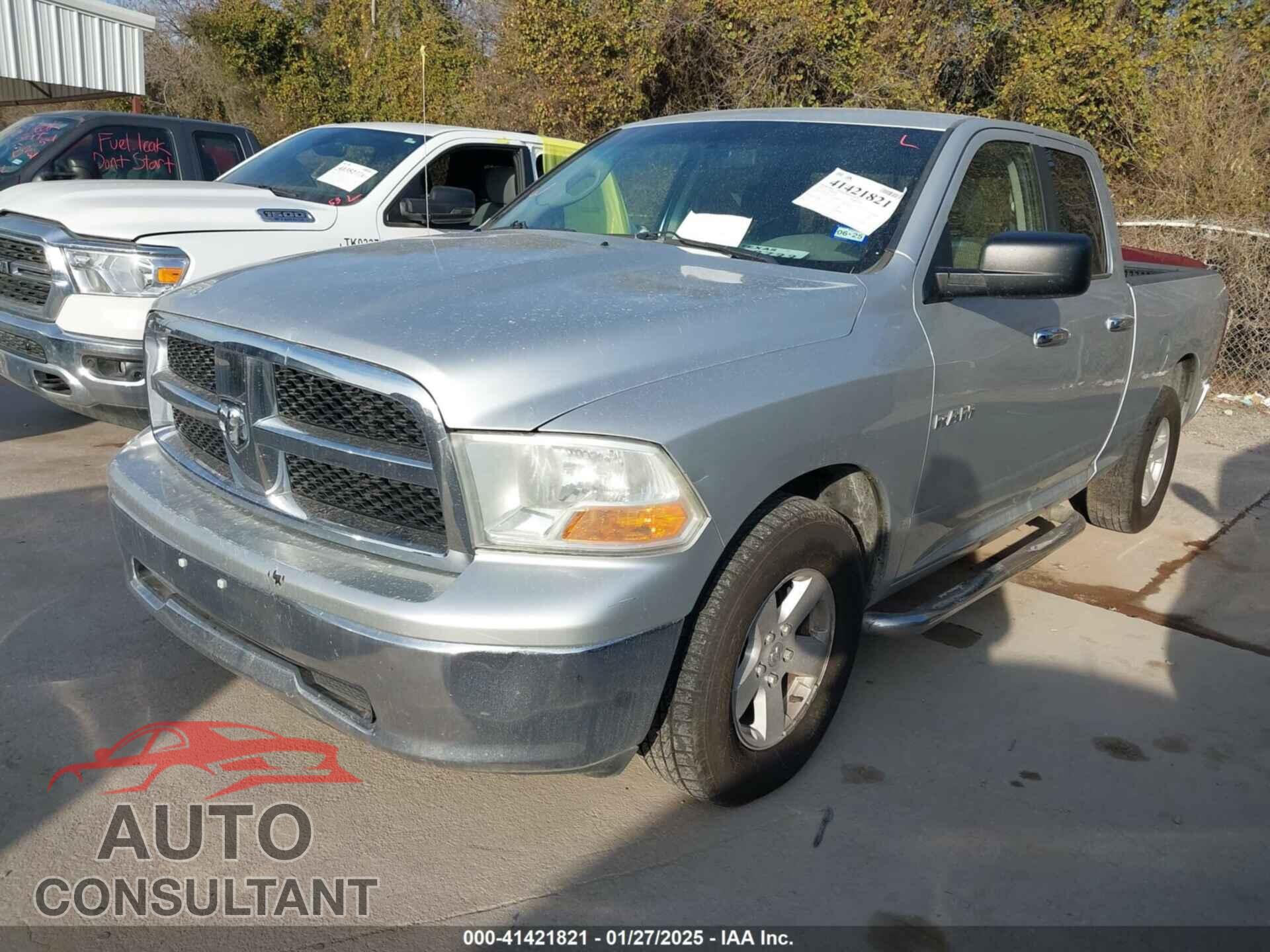 DODGE RAM 1500 2010 - 1D7RB1GP4AS101550