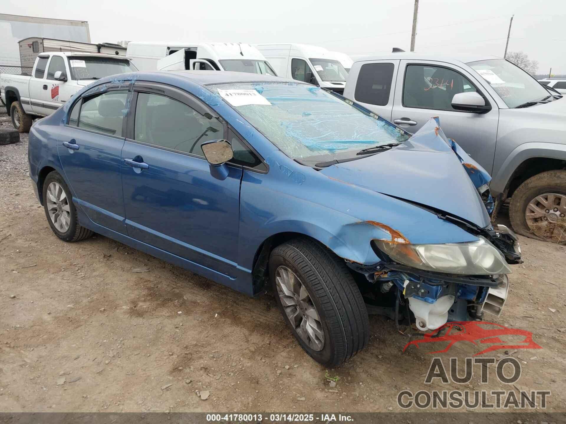 HONDA CIVIC 2011 - 2HGFA1F89BH525486