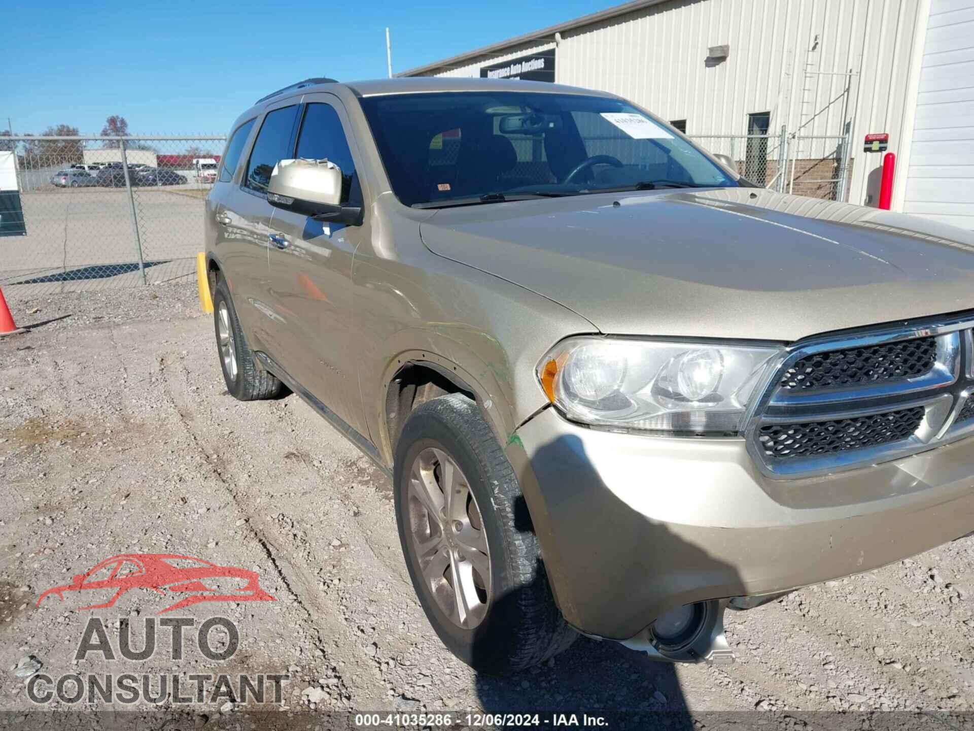 DODGE DURANGO 2012 - 1C4RDJDG9CC187945
