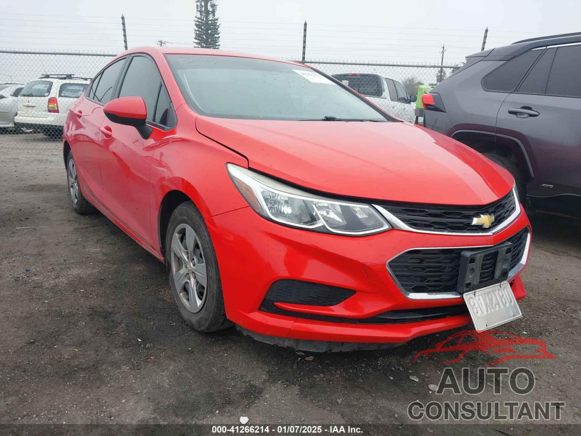 CHEVROLET CRUZE 2017 - 1G1BC5SM6H7250514