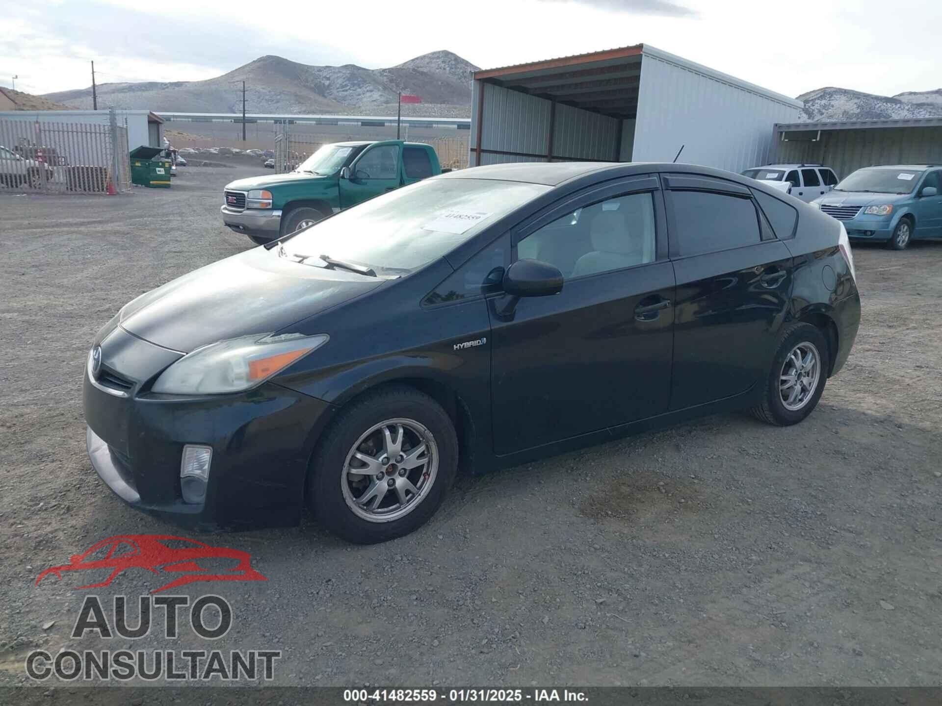 TOYOTA PRIUS 2010 - JTDKN3DU3A0166281