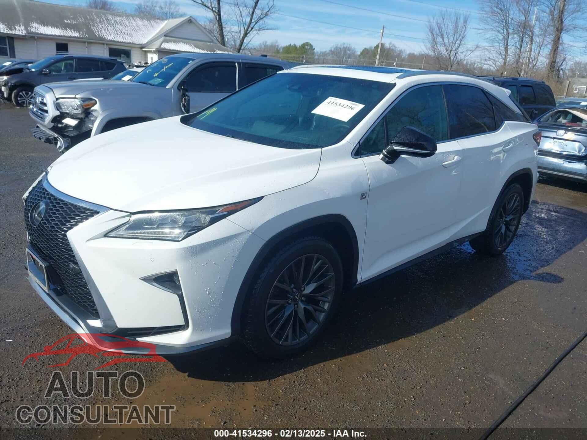 LEXUS RX 350 2017 - 2T2BZMCA4HC054392