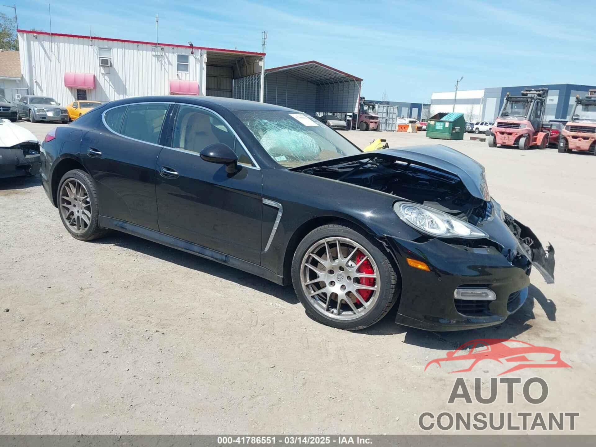 PORSCHE PANAMERA 2010 - WP0AC2A71AL090455