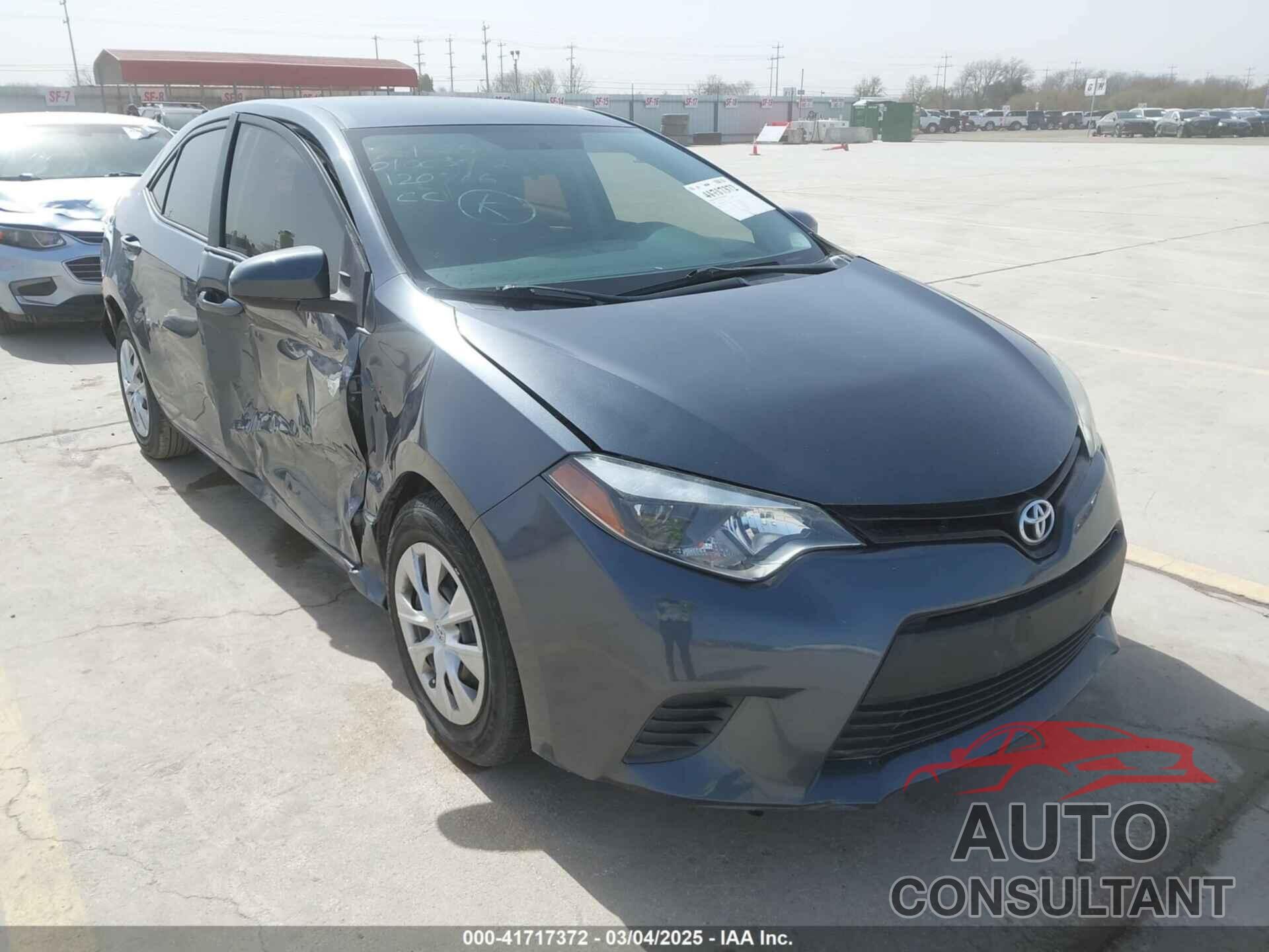 TOYOTA COROLLA 2014 - 2T1BURHE0EC120766