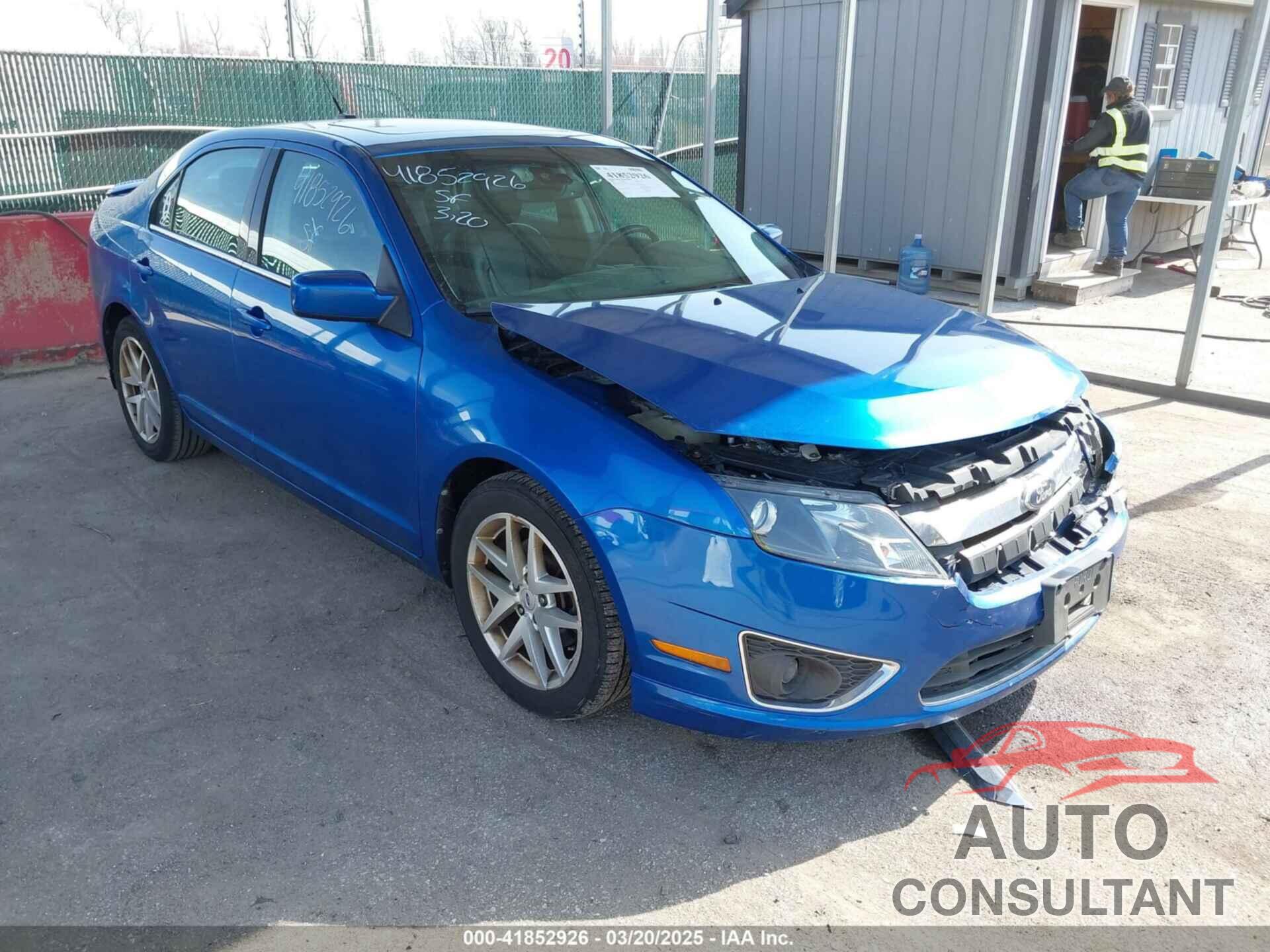 FORD FUSION 2012 - 3FAHP0JA3CR429455