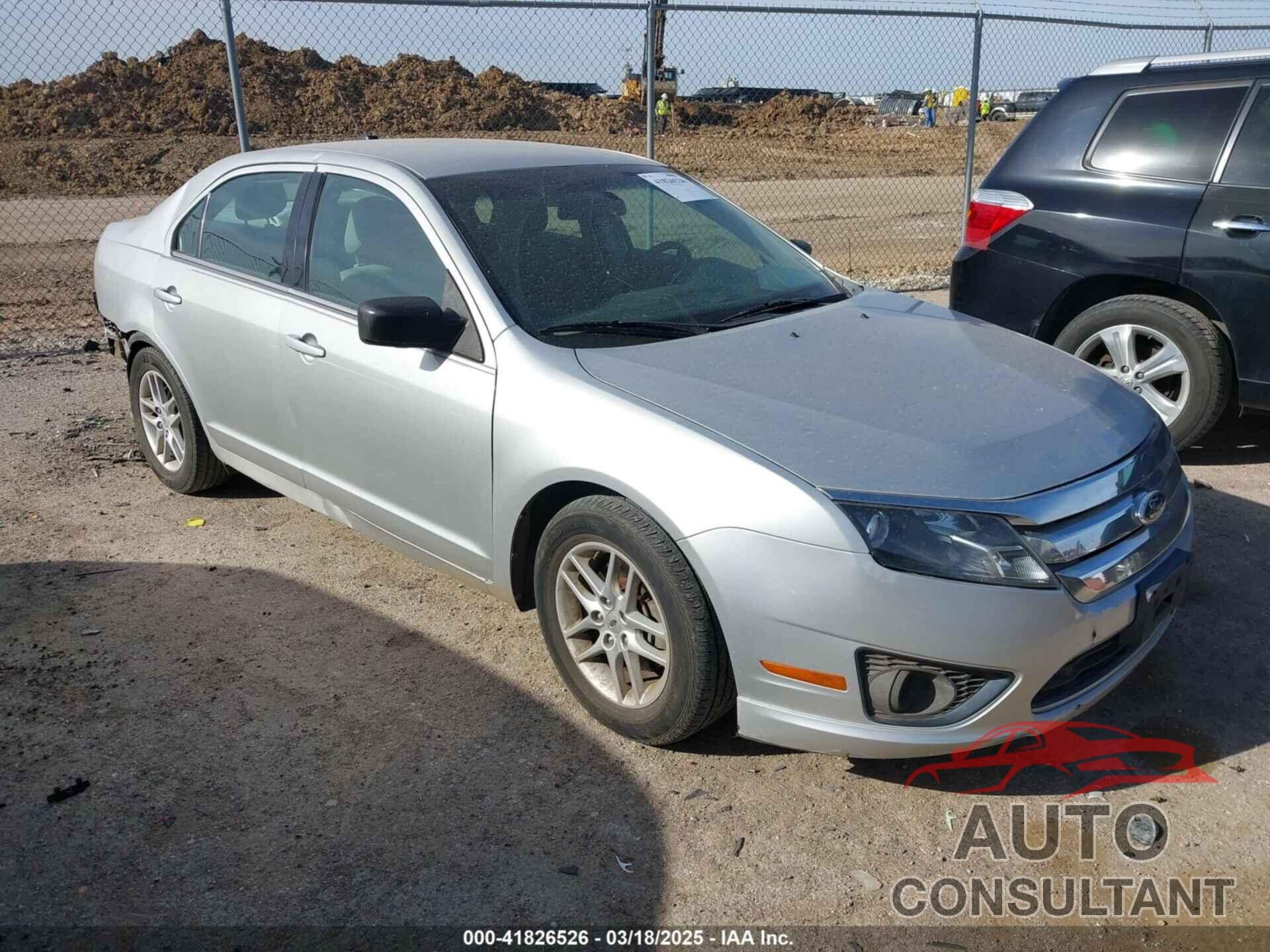 FORD FUSION 2012 - 3FAHP0GA2CR143572