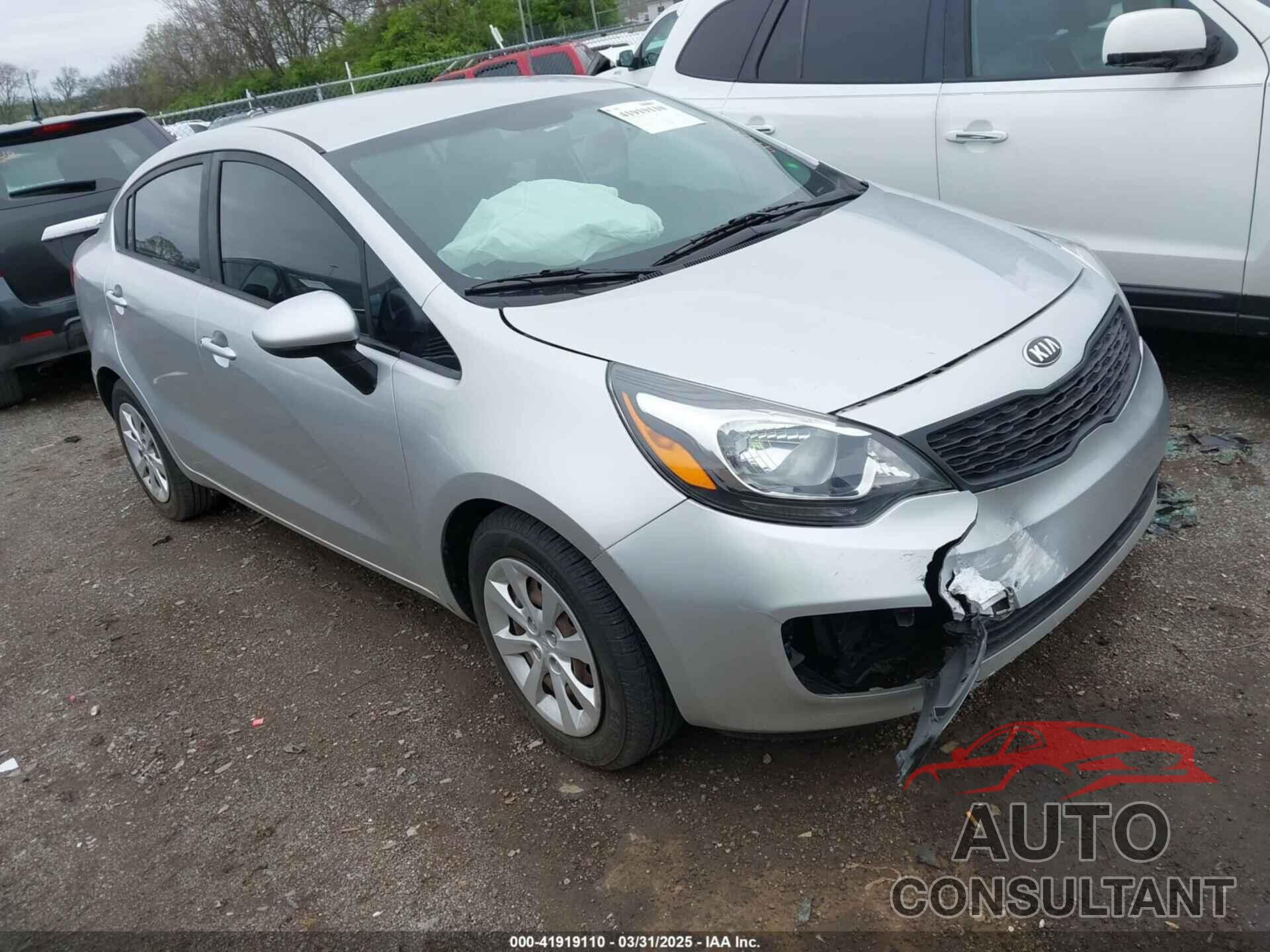 KIA RIO 2015 - KNADM4A34F6454499