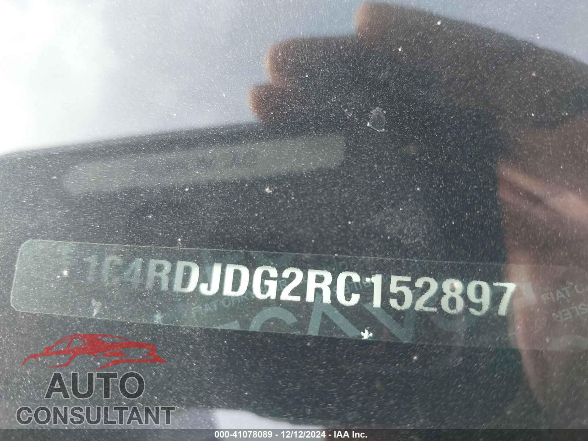 DODGE DURANGO 2024 - 1C4RDJDG2RC152897