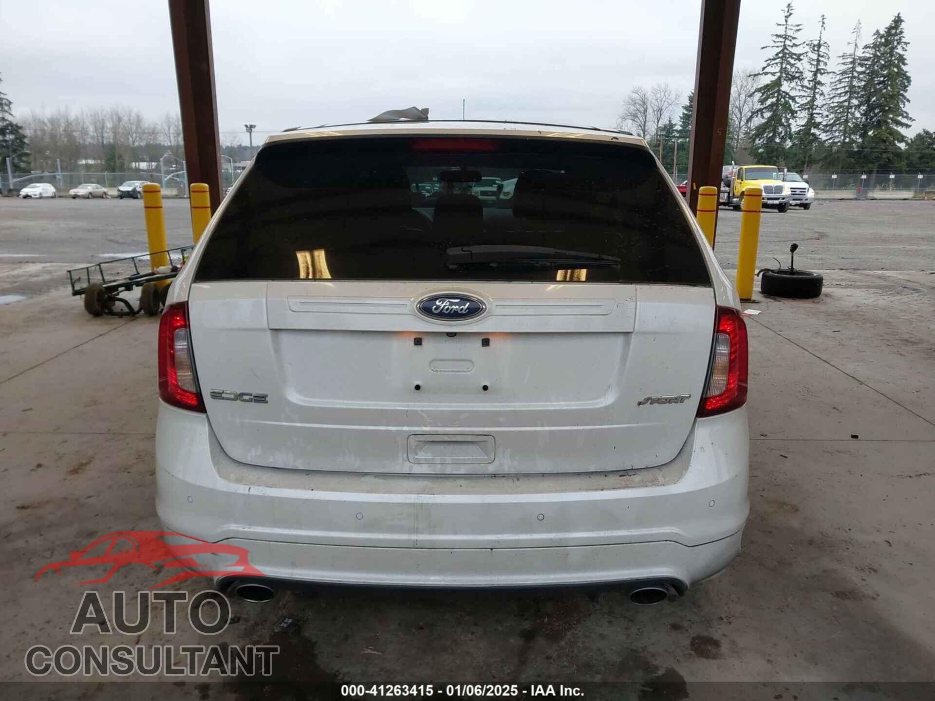 FORD EDGE 2012 - 2FMDK3AKXCBA60444