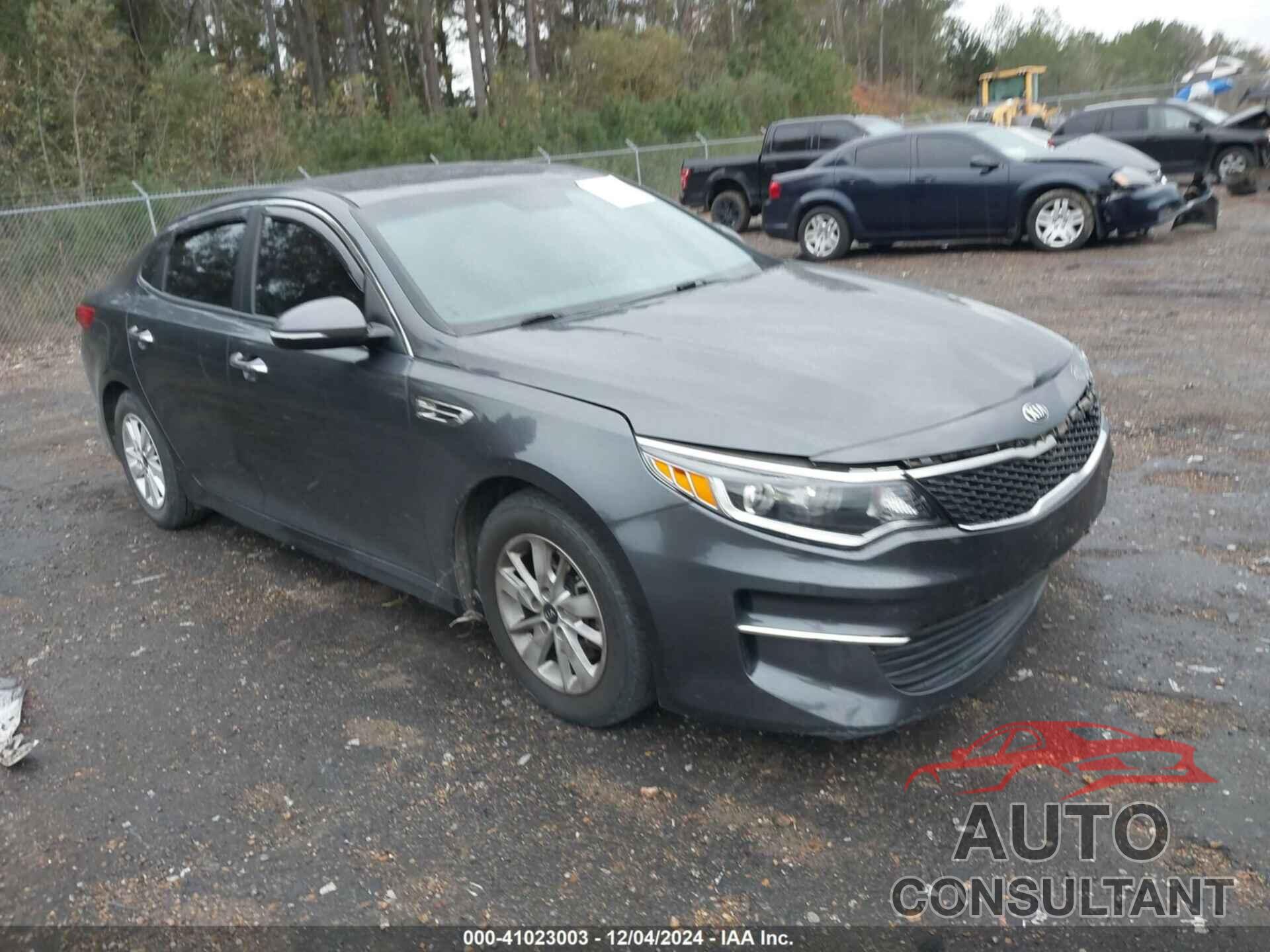 KIA OPTIMA 2016 - KNAGT4L37G5109231