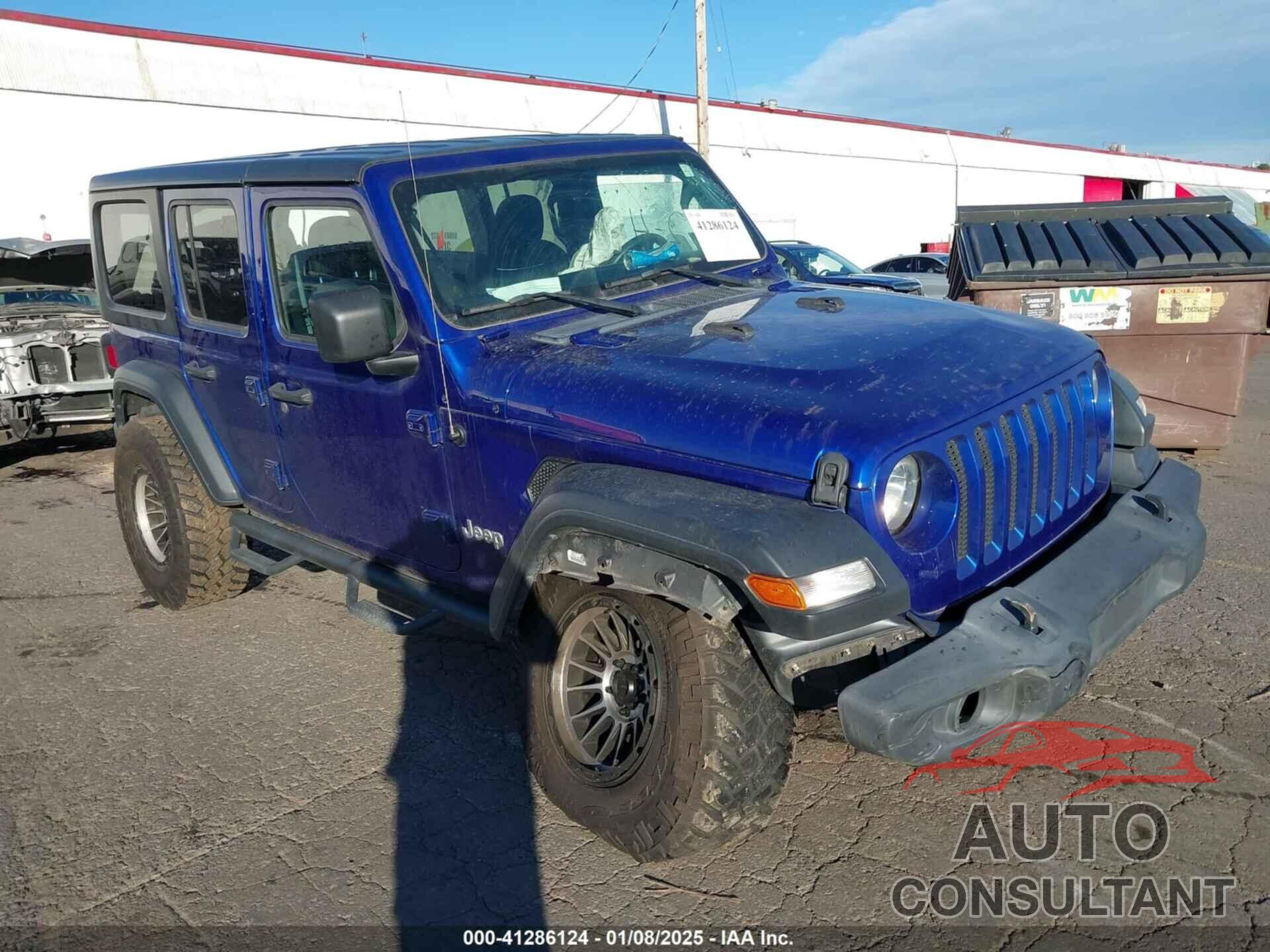 JEEP WRANGLER UNLIMITED 2020 - 1C4HJXDN3LW181949