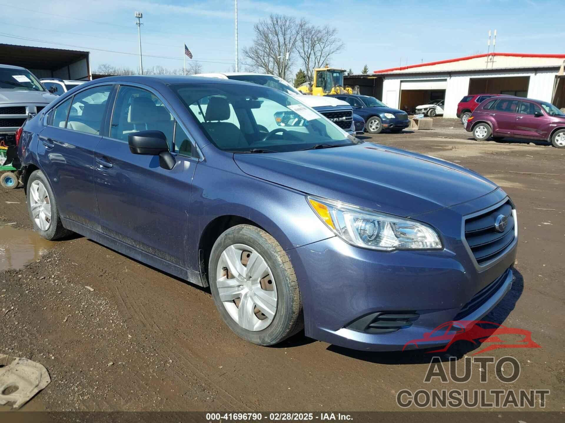 SUBARU LEGACY 2017 - 4S3BNAA62H3035555