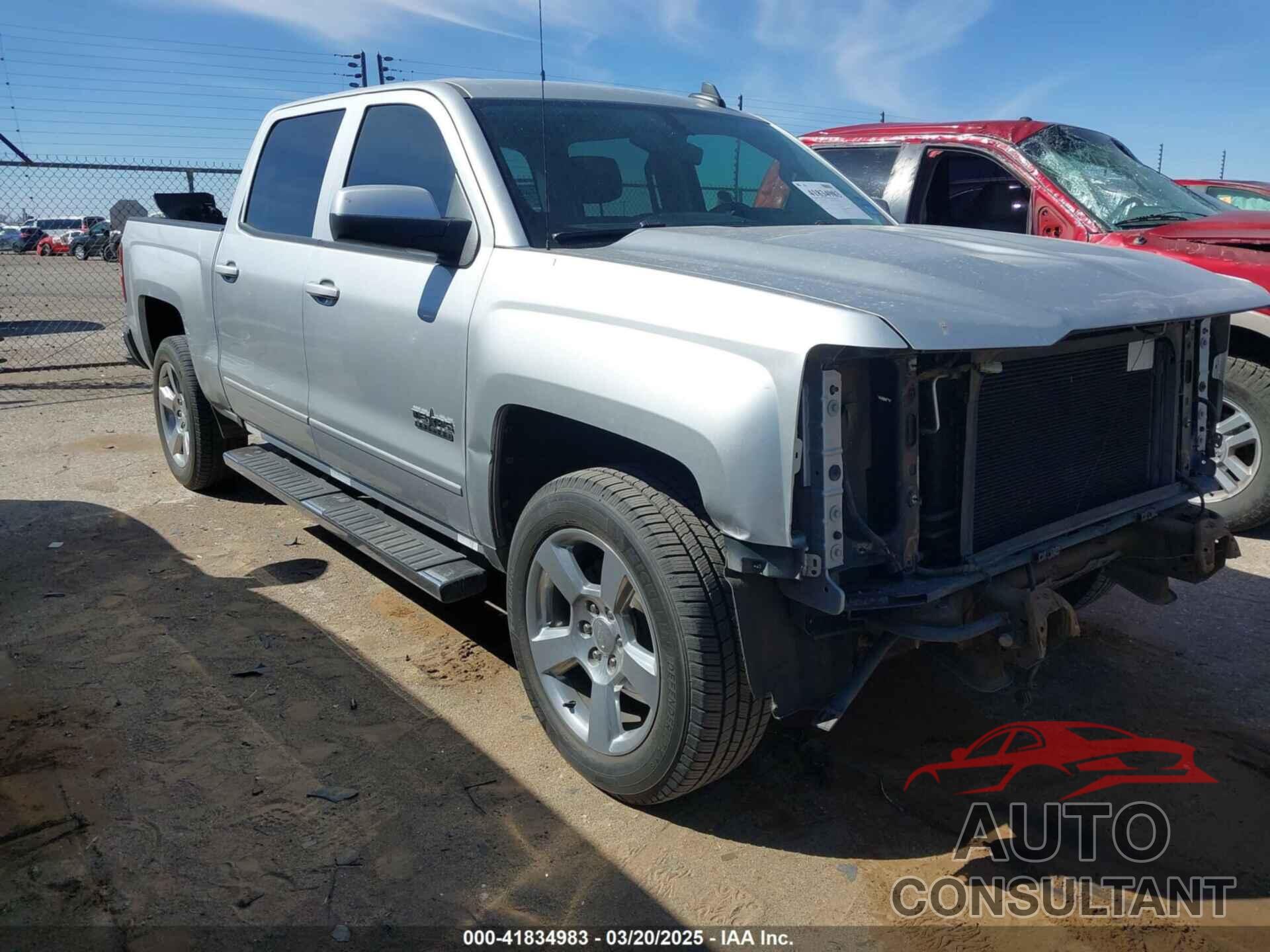 CHEVROLET SILVERADO 1500 2018 - 3GCPCREC5JG506529