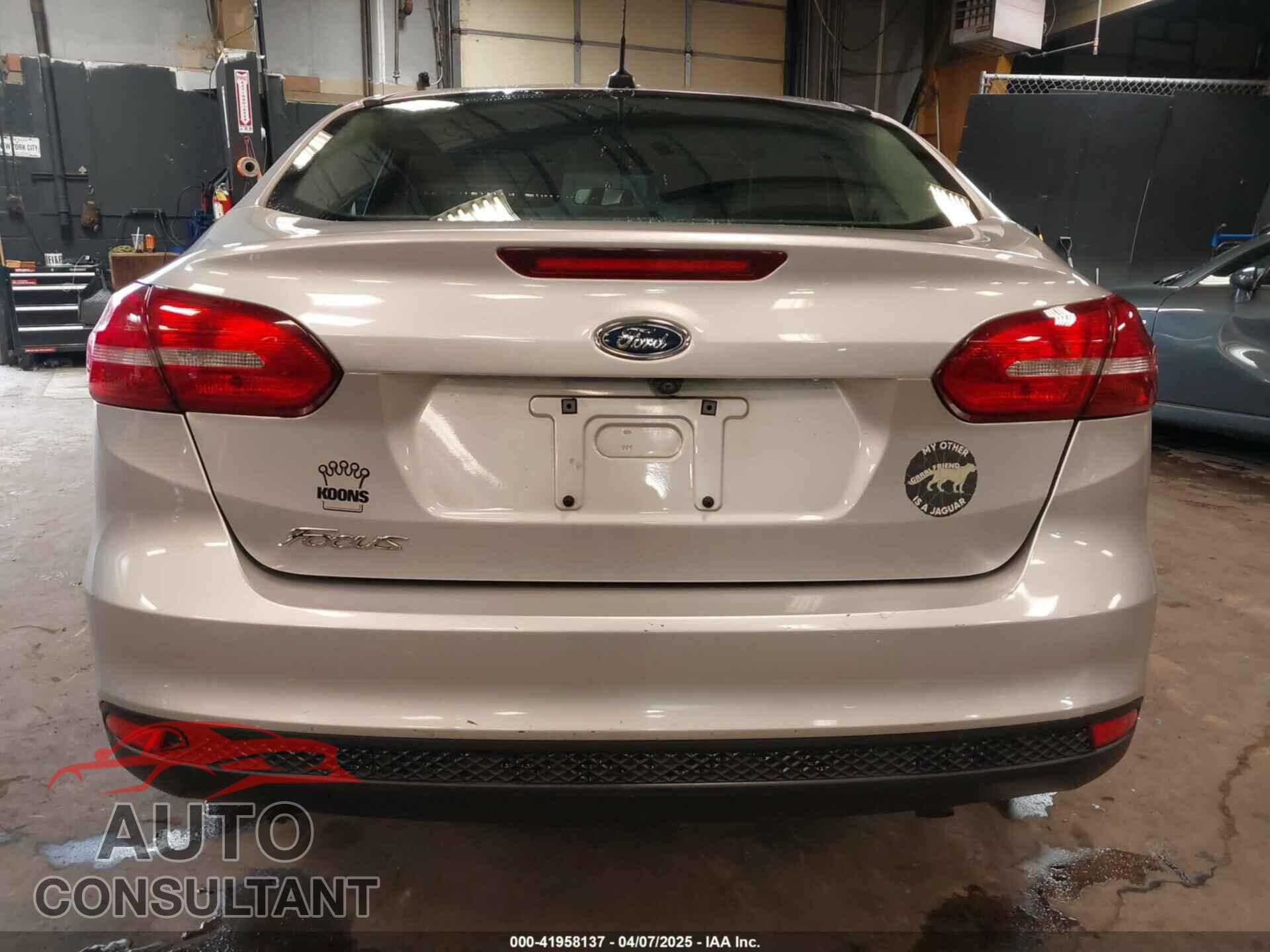 FORD FOCUS 2016 - 1FADP3E22GL390039
