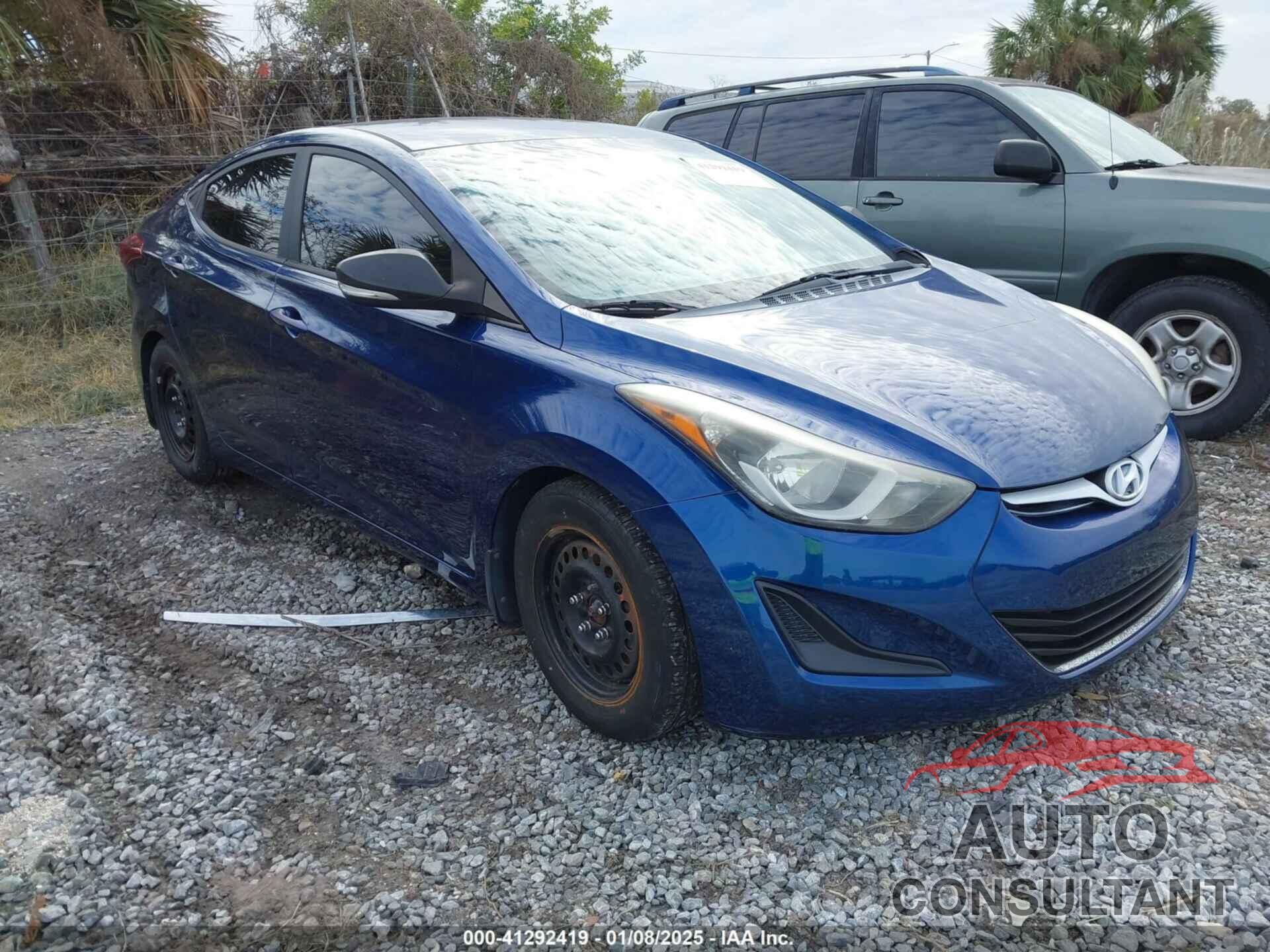 HYUNDAI ELANTRA 2016 - 5NPDH4AE4GH788774