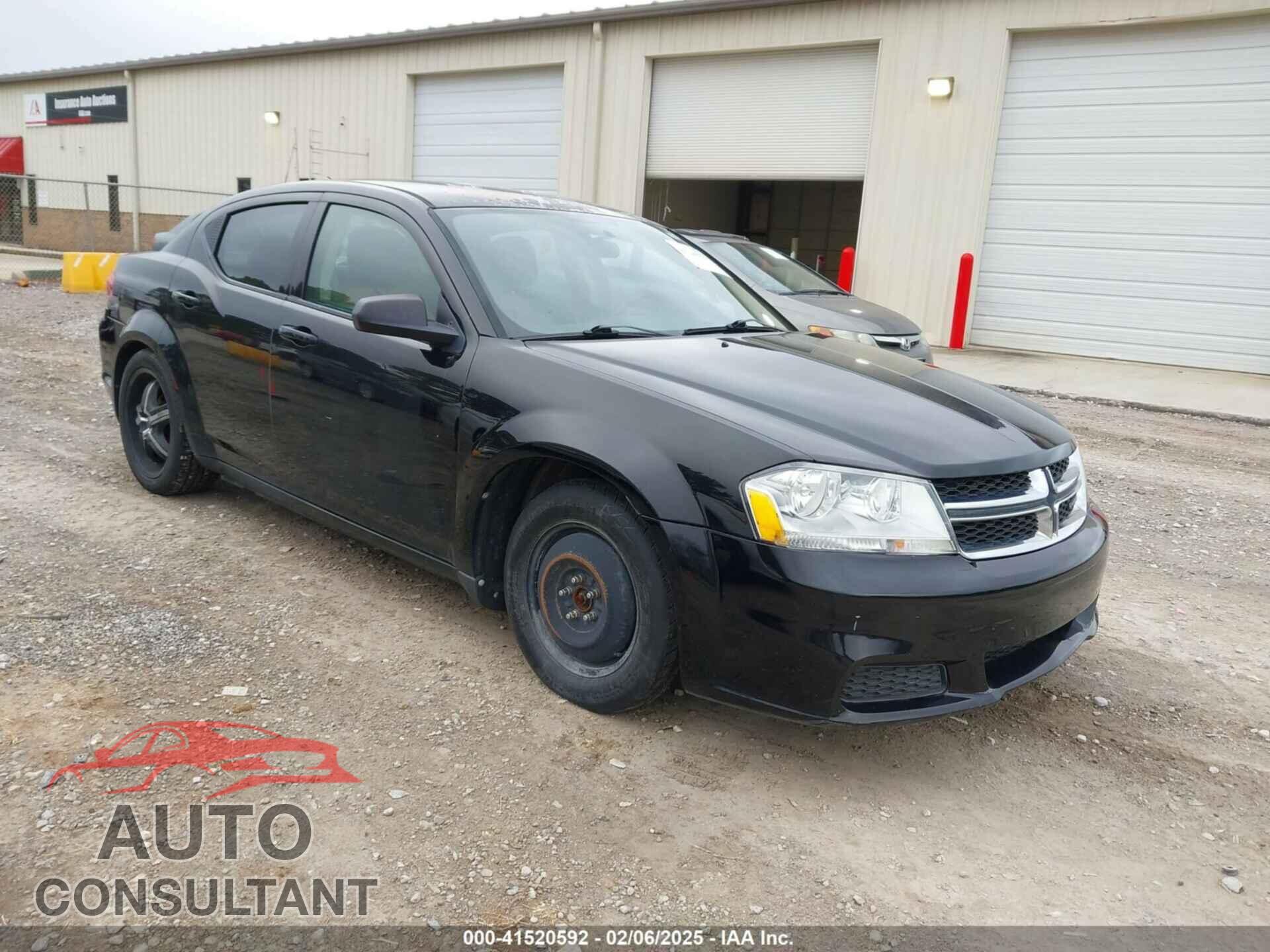 DODGE AVENGER 2013 - 1C3CDZAB8DN688056