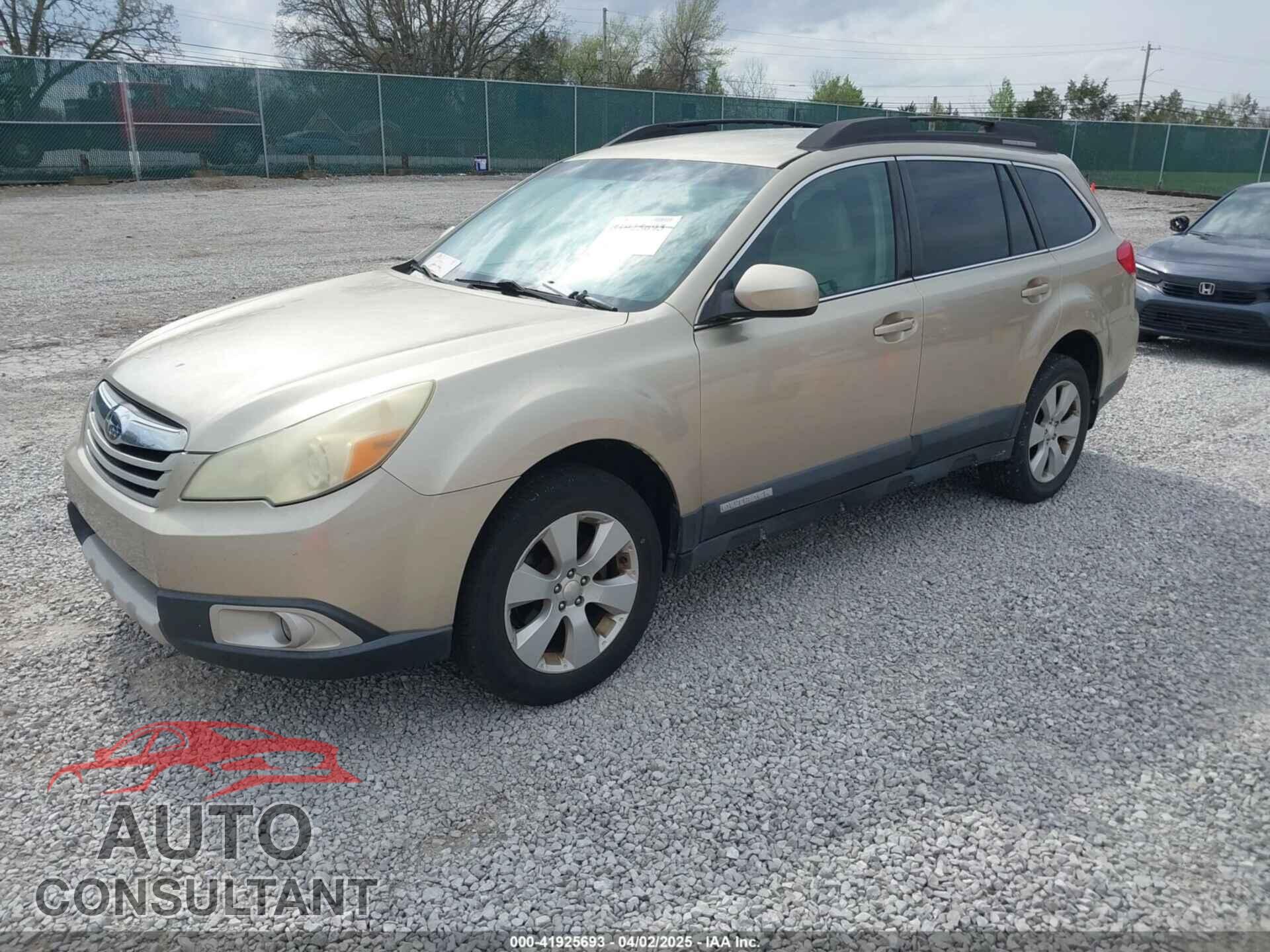 SUBARU OUTBACK 2010 - 4S4BRCCC1A3355471