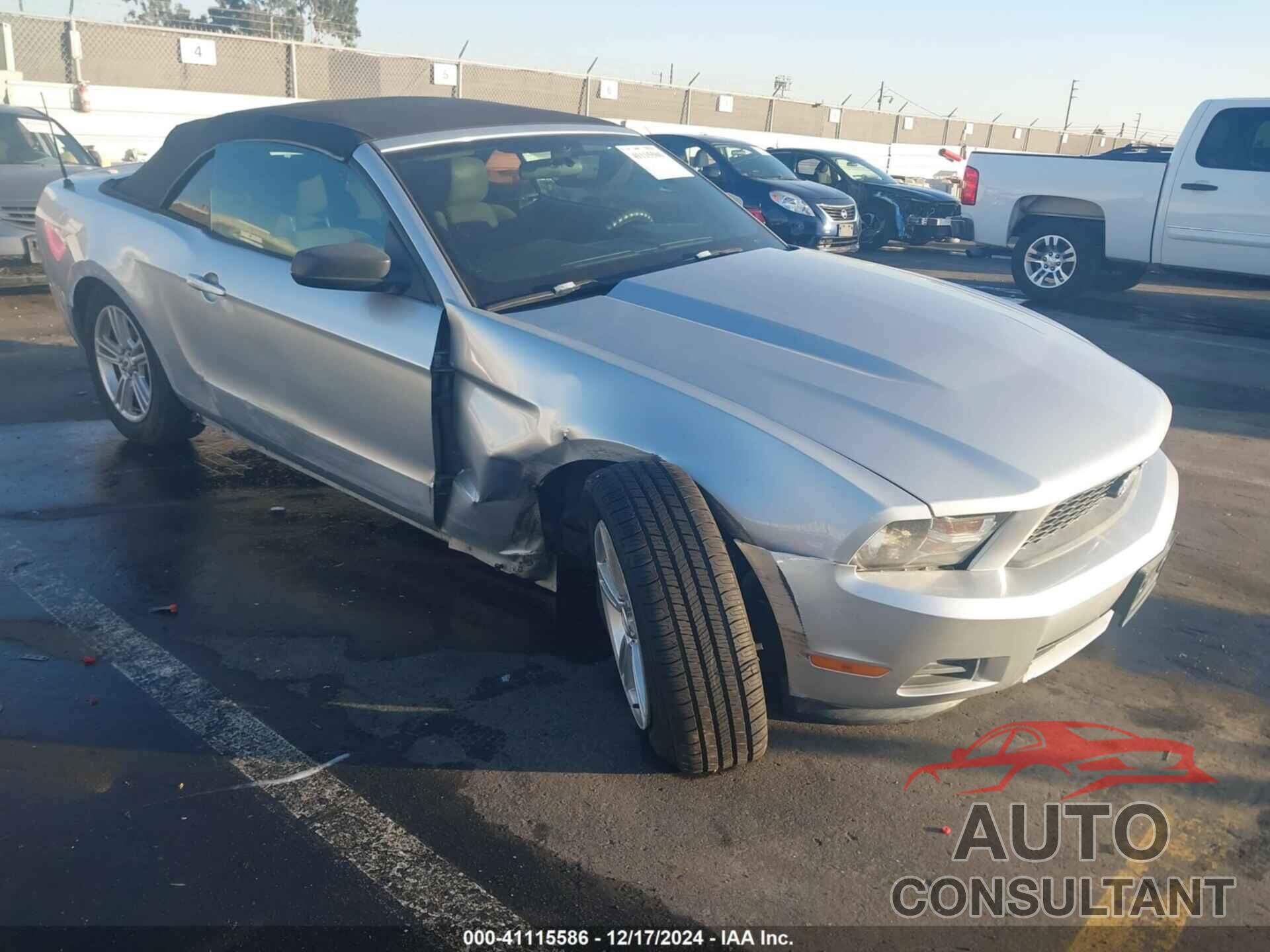 FORD MUSTANG 2012 - 1ZVBP8EM9C5237136