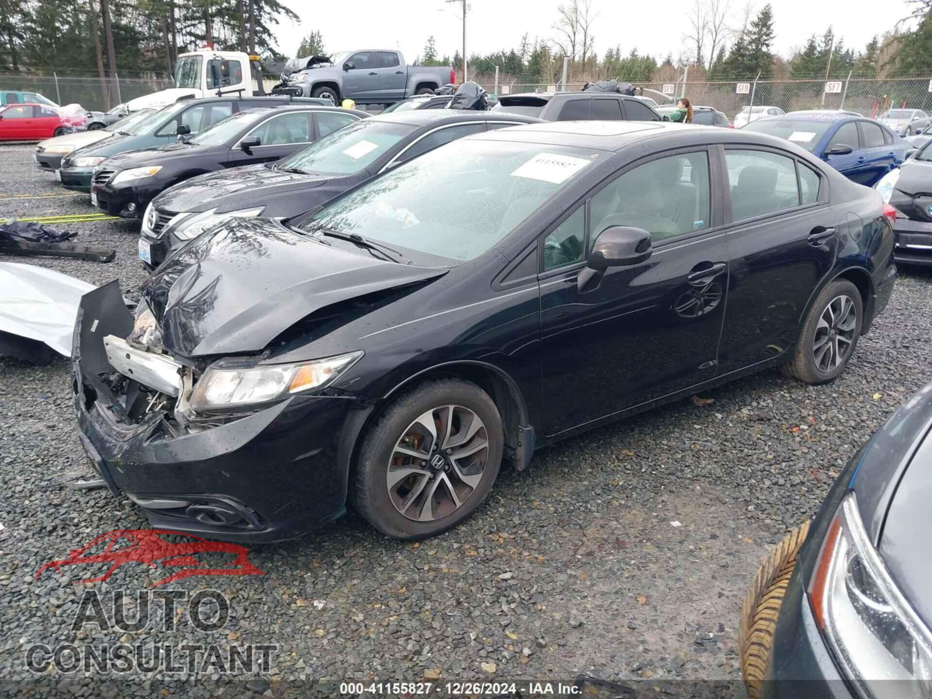 HONDA CIVIC 2013 - 19XFB2F94DE204464