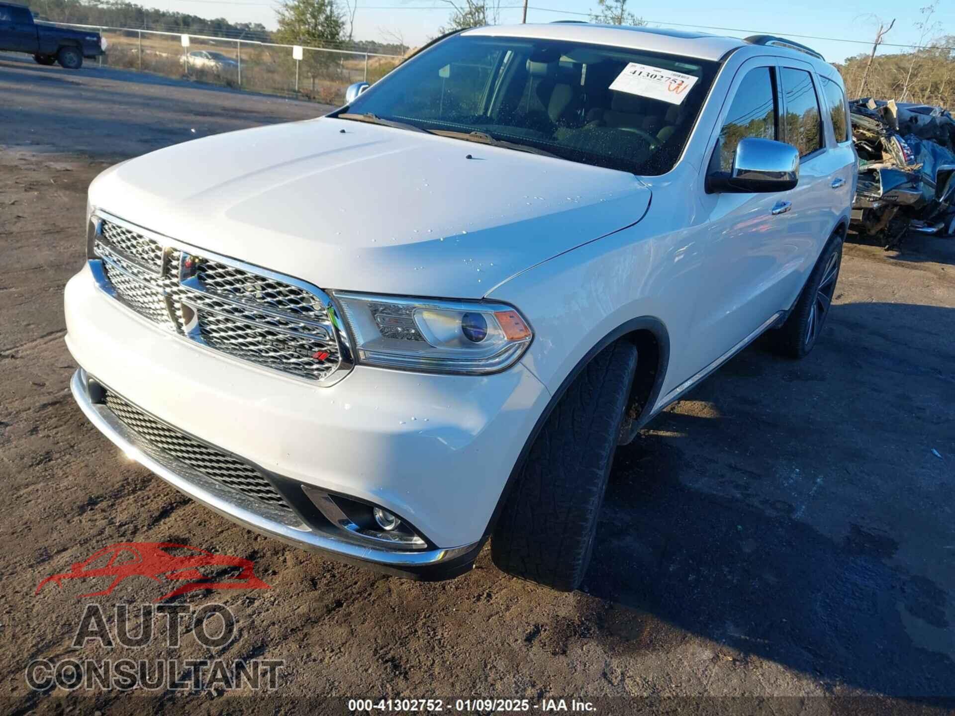 DODGE DURANGO 2017 - 1C4RDHAG2HC615097