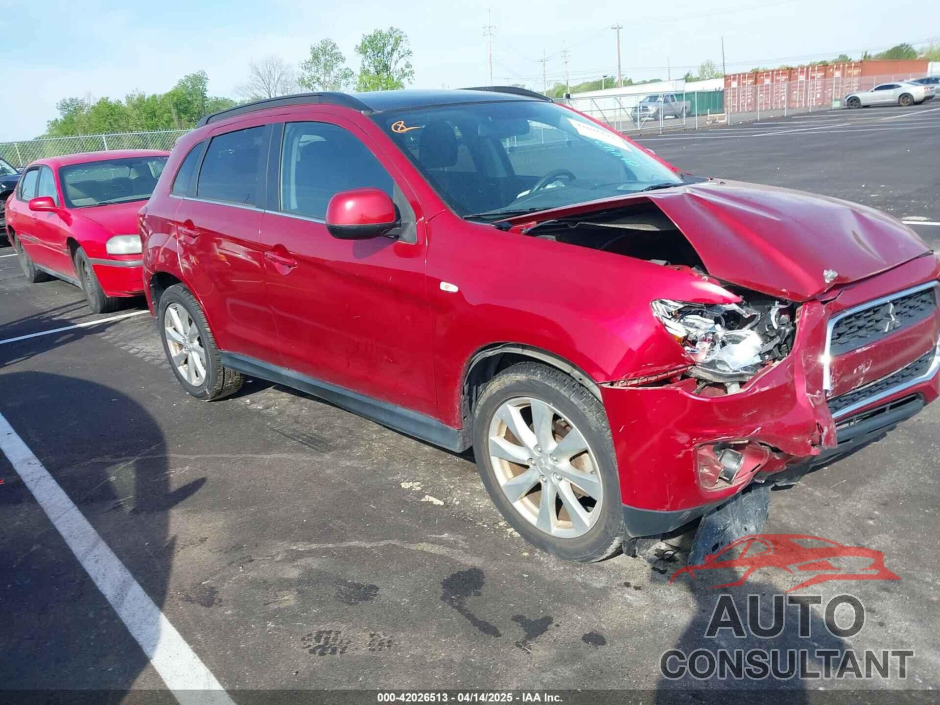 MITSUBISHI OUTLANDER SPORT 2014 - 4A4AP4AU7EE014439