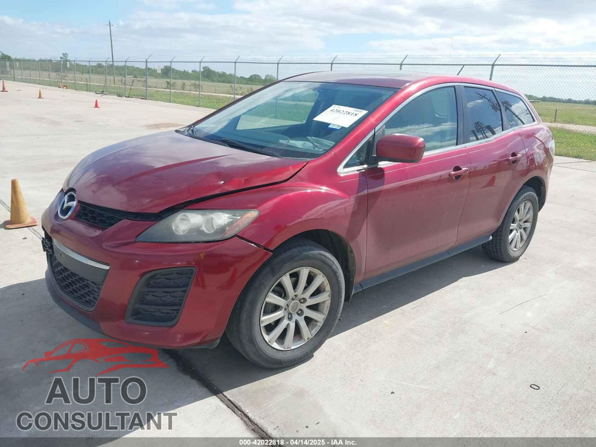 MAZDA CX-7 2011 - JM3ER2B53B0378324