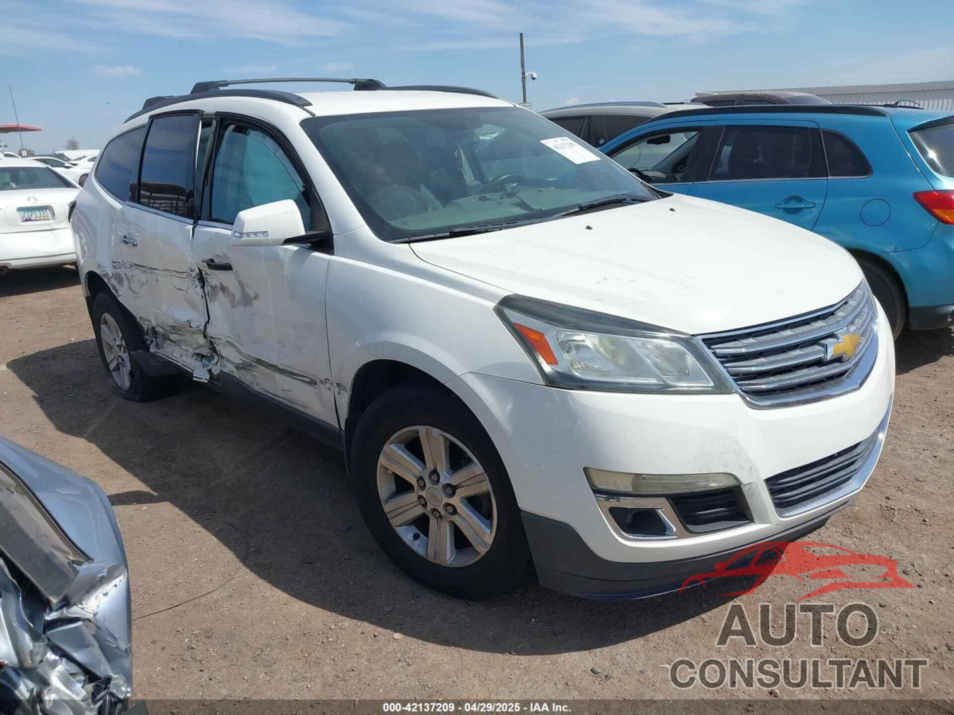 CHEVROLET TRAVERSE 2014 - 1GNKRGKD2EJ198354