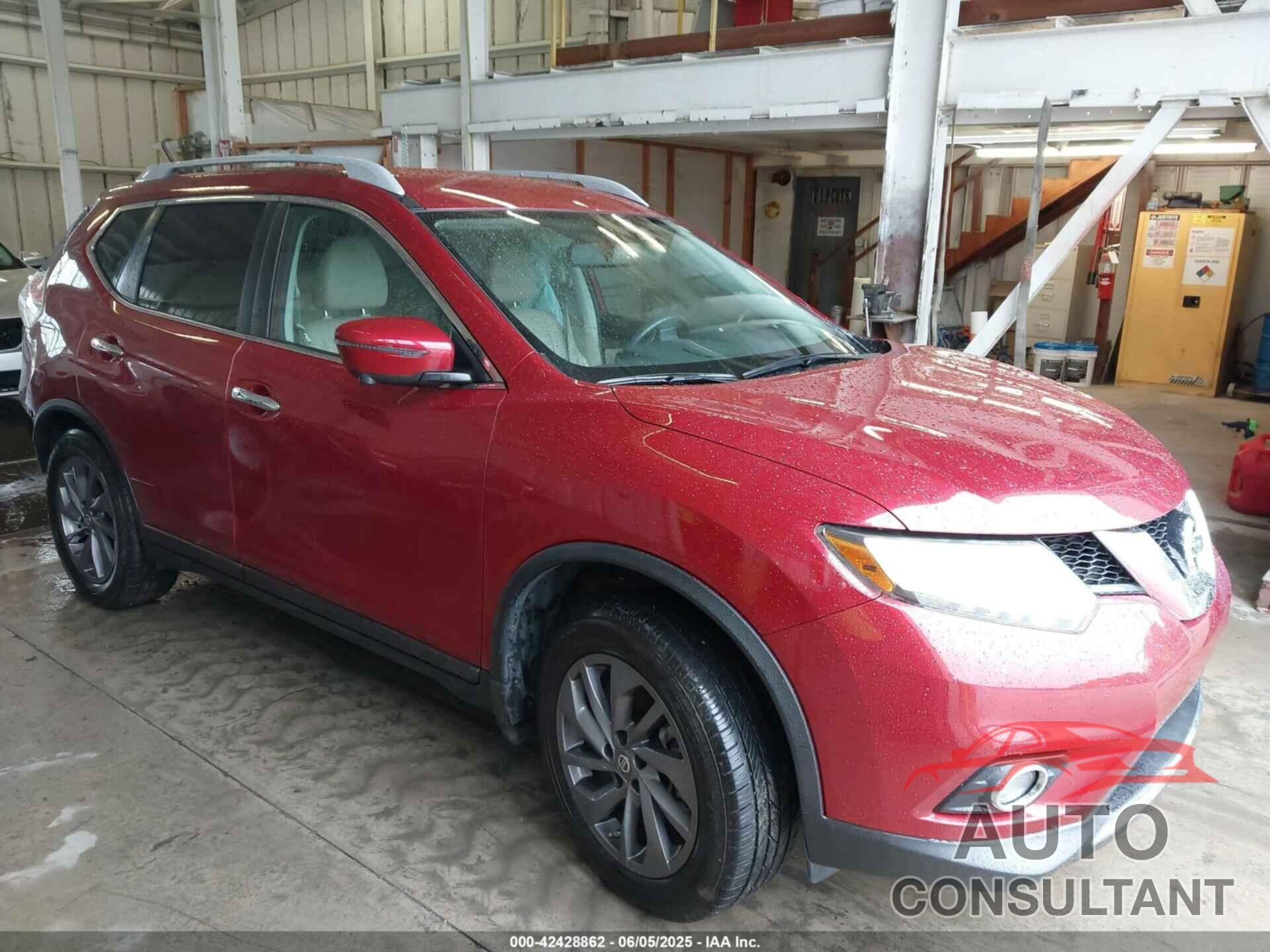 NISSAN ROGUE 2016 - 5N1AT2MT3GC780589