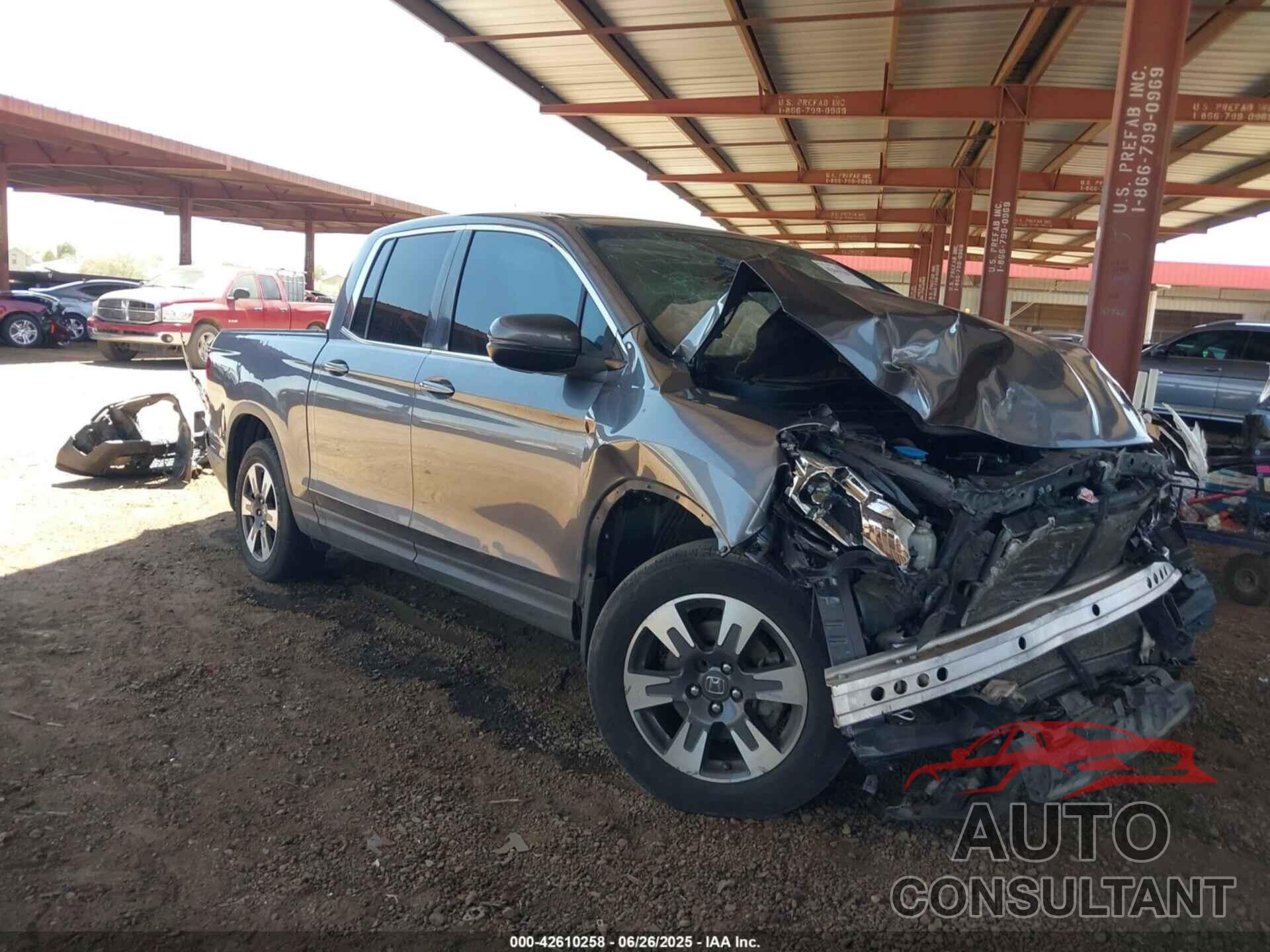 HONDA RIDGELINE 2017 - 5FPYK2F53HB001854