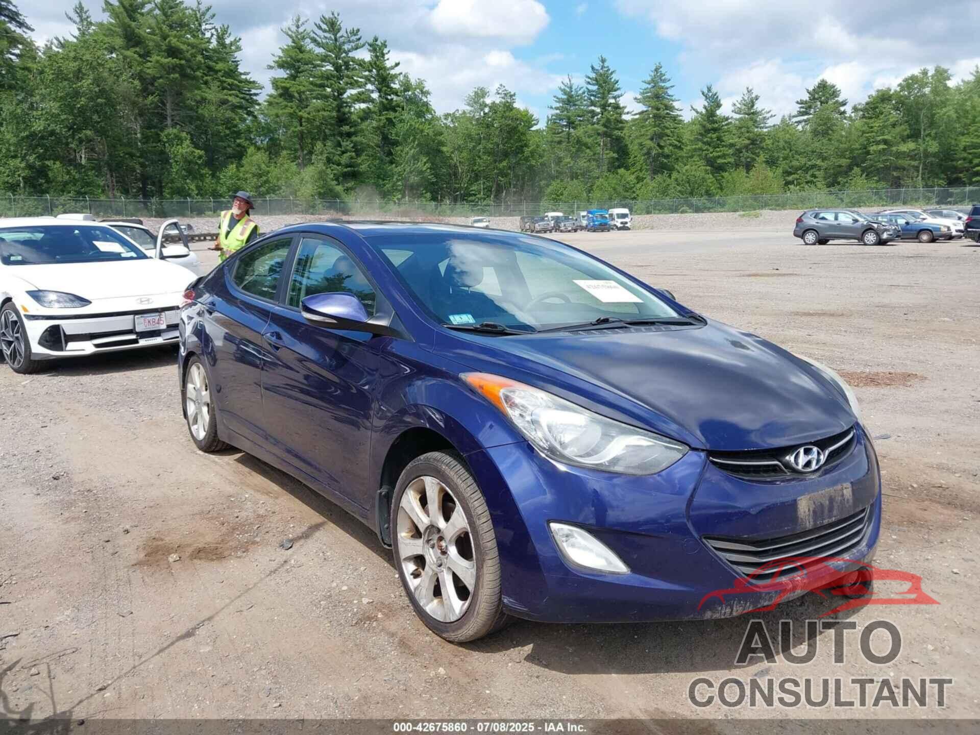 HYUNDAI ELANTRA 2012 - 5NPDH4AEXCH118544