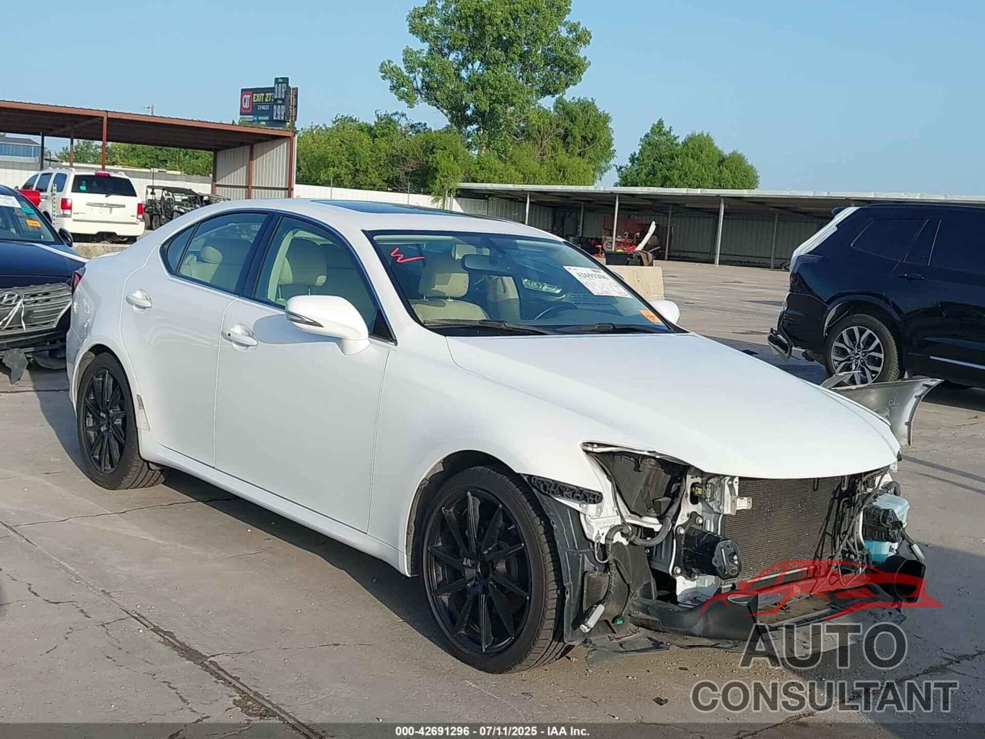 LEXUS IS 250 2012 - JTHBF5C26C5174890