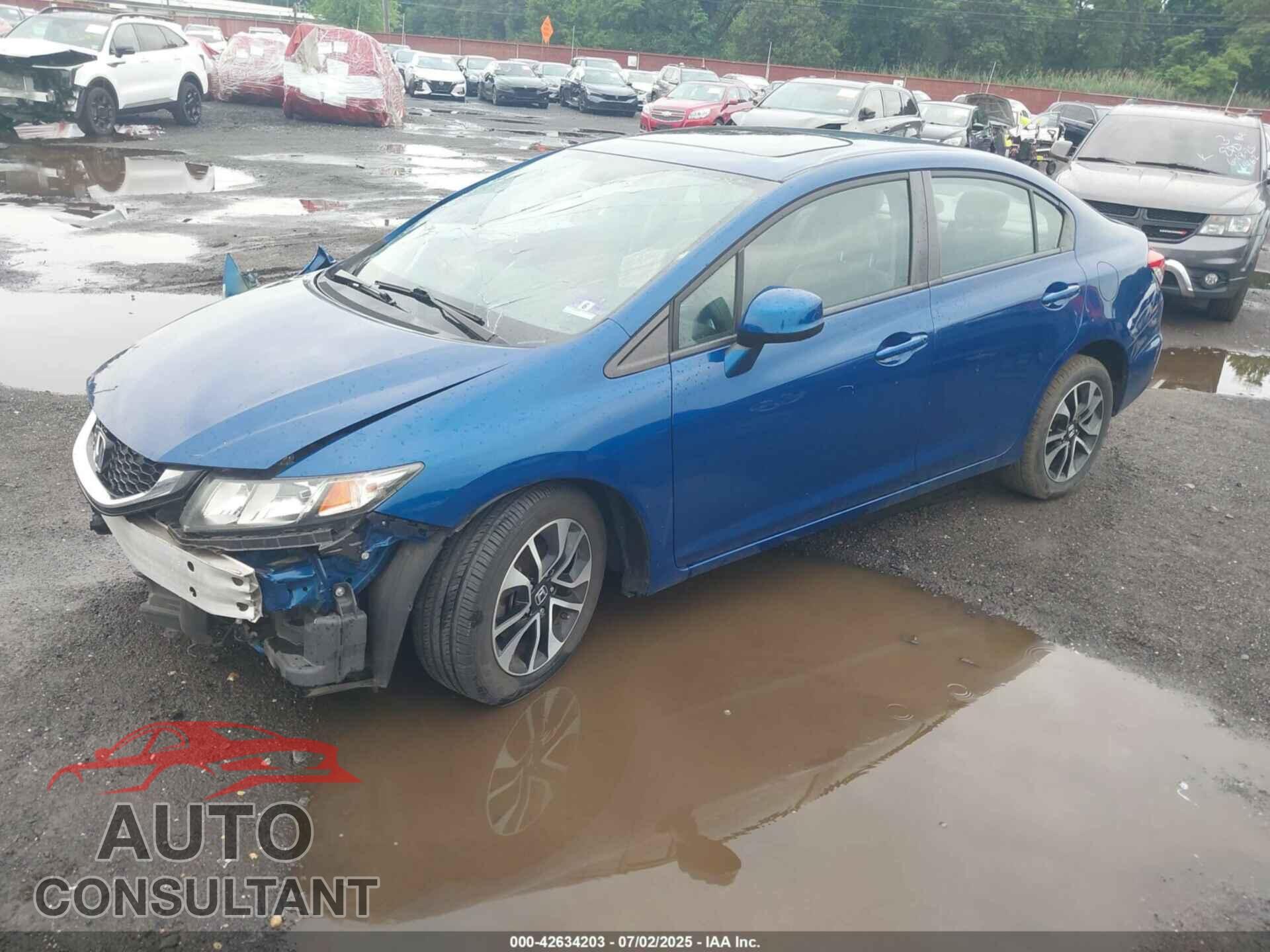 HONDA CIVIC 2013 - 2HGFB2F95DH540792