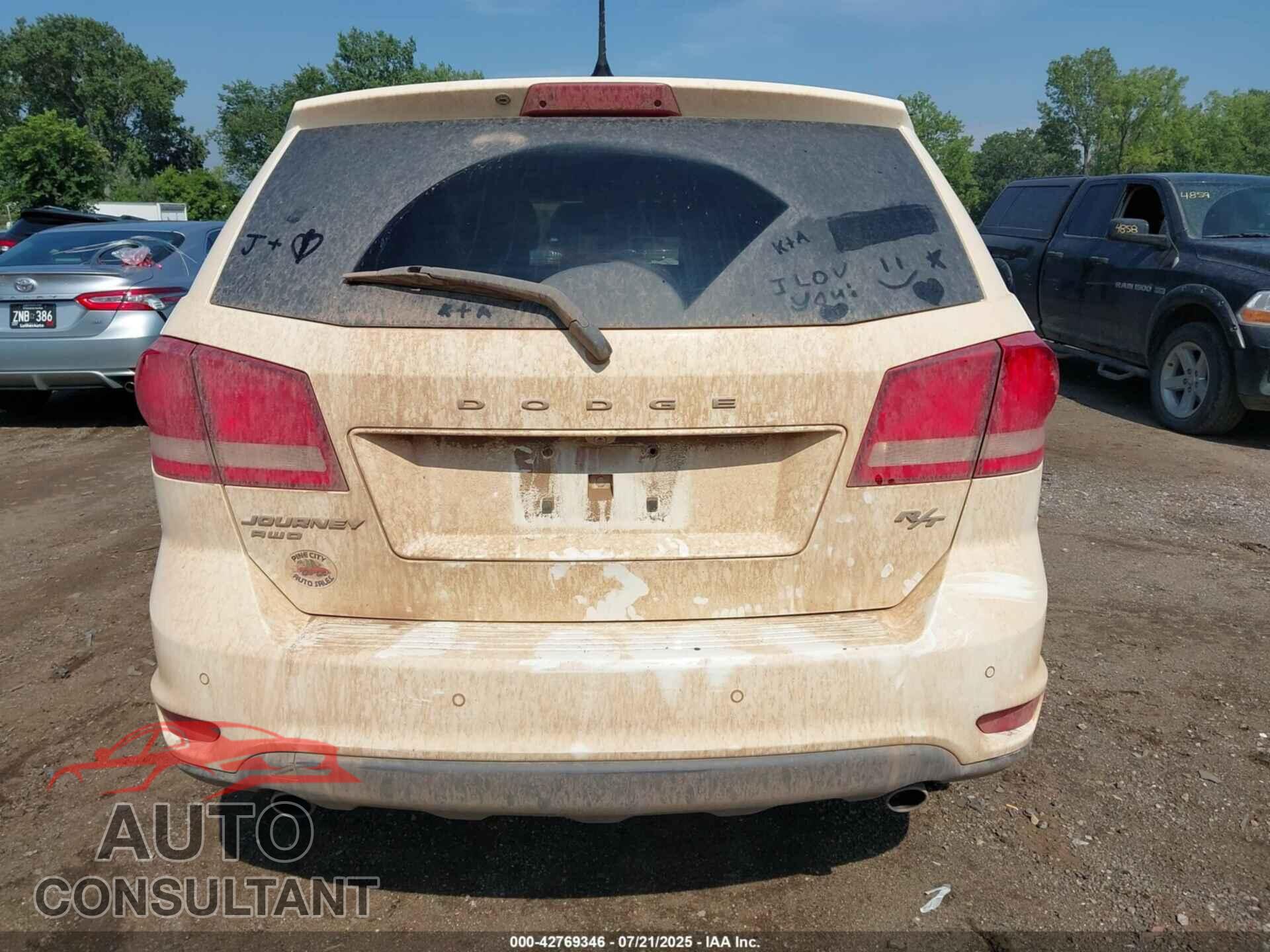 DODGE JOURNEY 2015 - 3C4PDDEG5FT705002