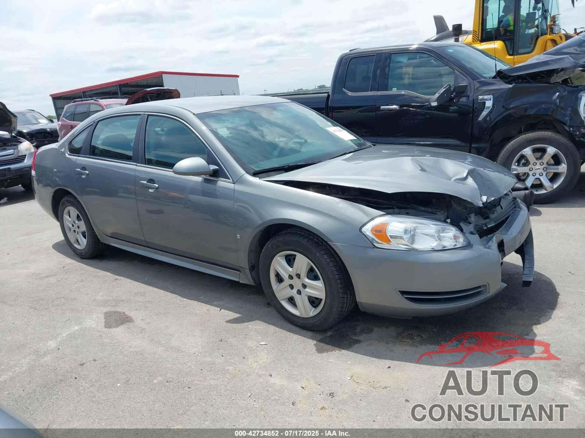 CHEVROLET IMPALA 2009 - 2G1WB57K991219669