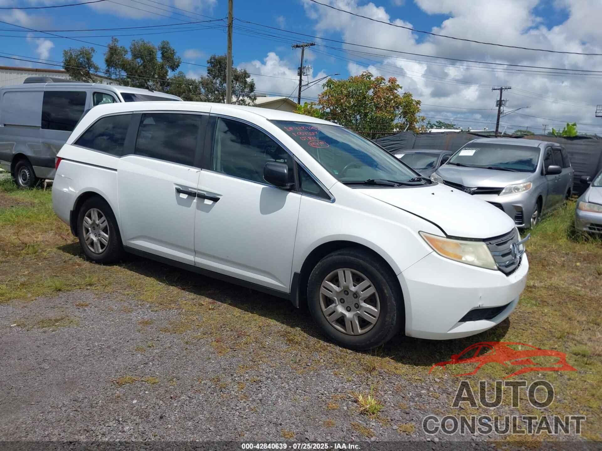 HONDA ODYSSEY 2011 - 5FNRL5H28BB028604