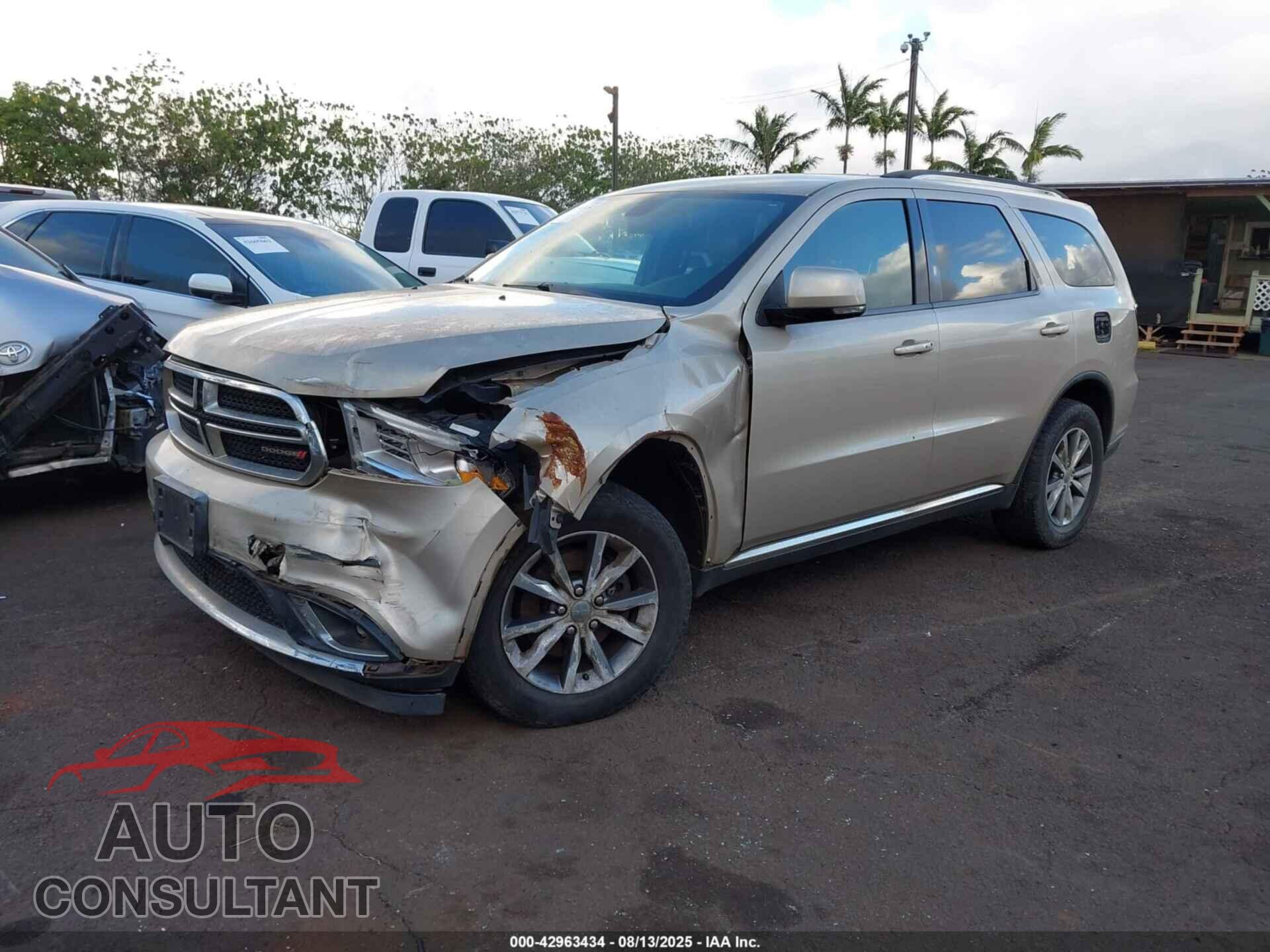 DODGE DURANGO 2014 - 1C4RDJDG4EC599810