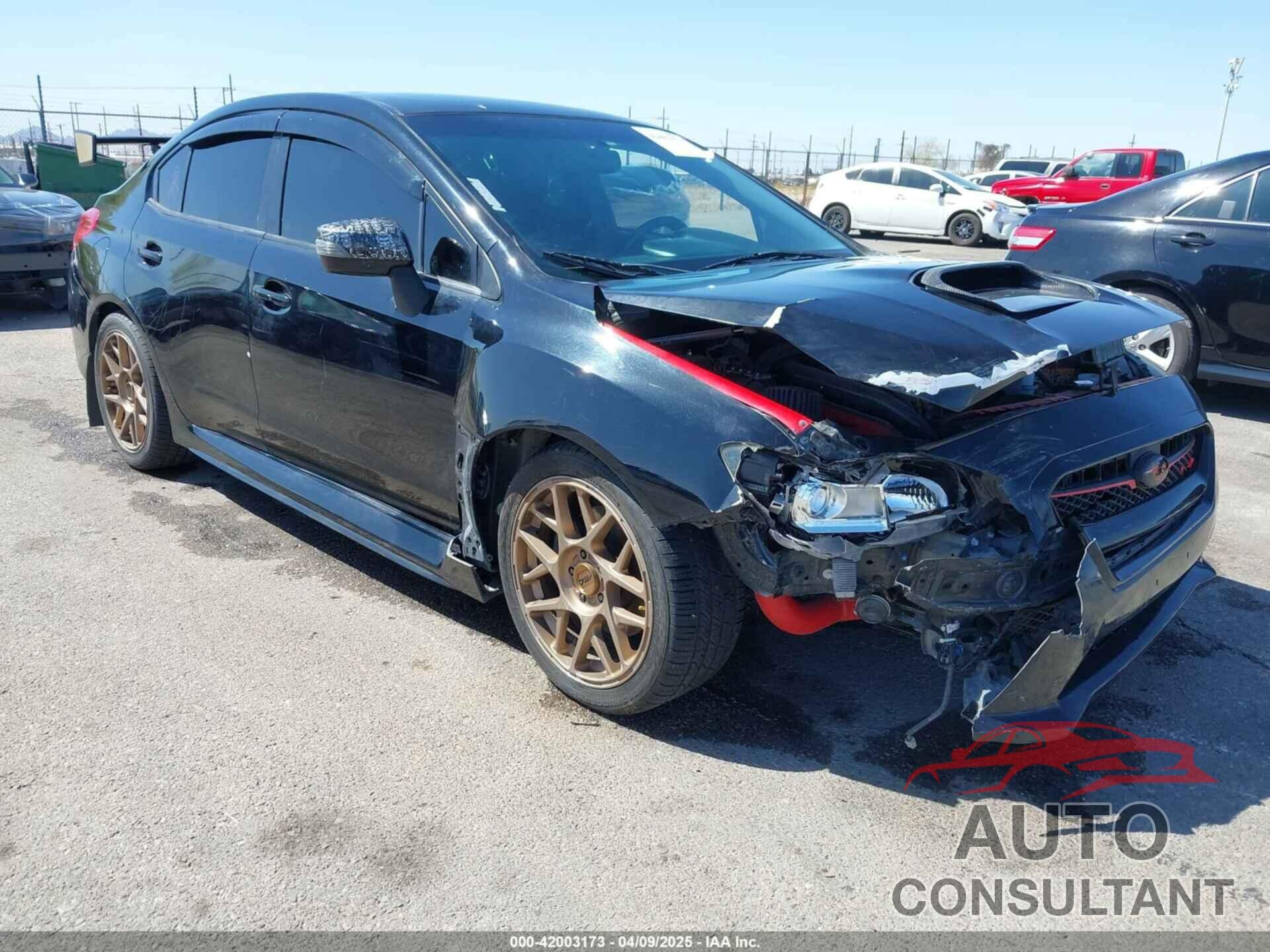 SUBARU WRX 2015 - JF1VA1G67F8809515