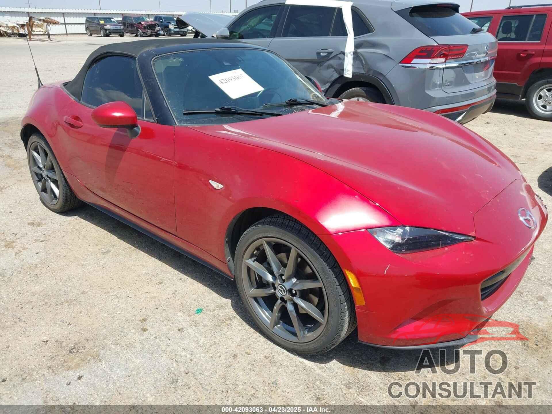 MAZDA MX-5 MIATA 2016 - JM1NDAD76G0109340
