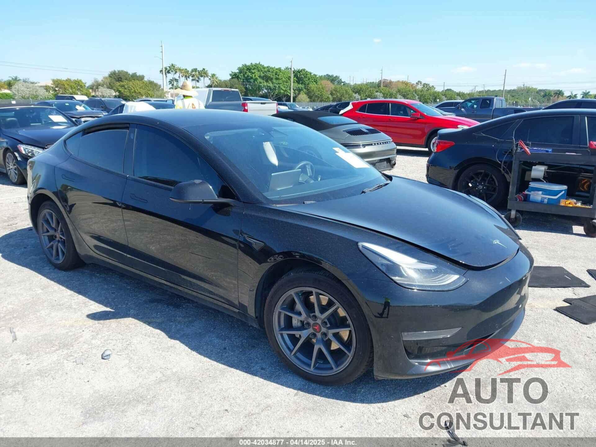 TESLA MODEL 3 2022 - 5YJ3E1EA5NF343952