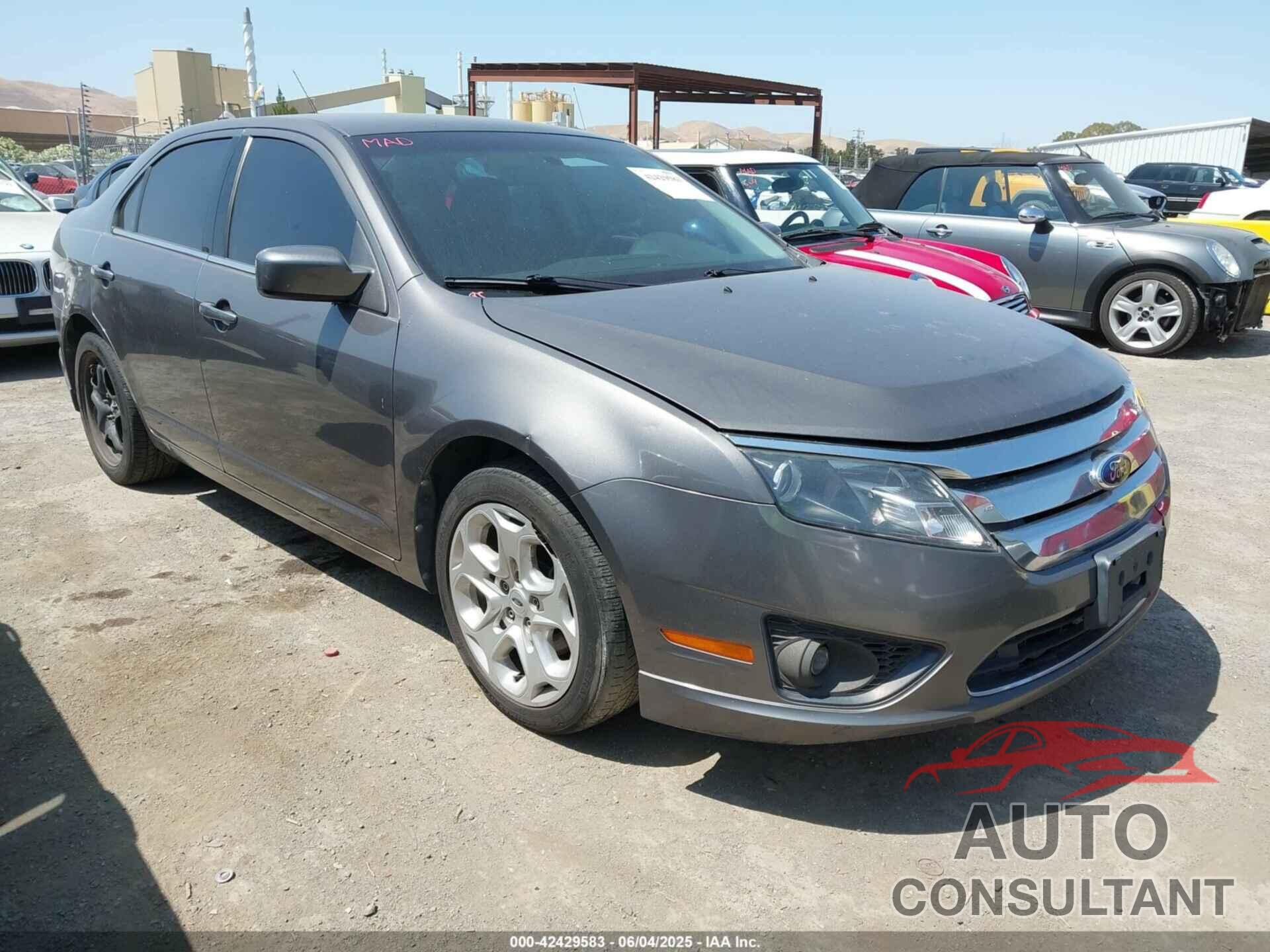 FORD FUSION 2011 - 3FAHP0HA9BR323824