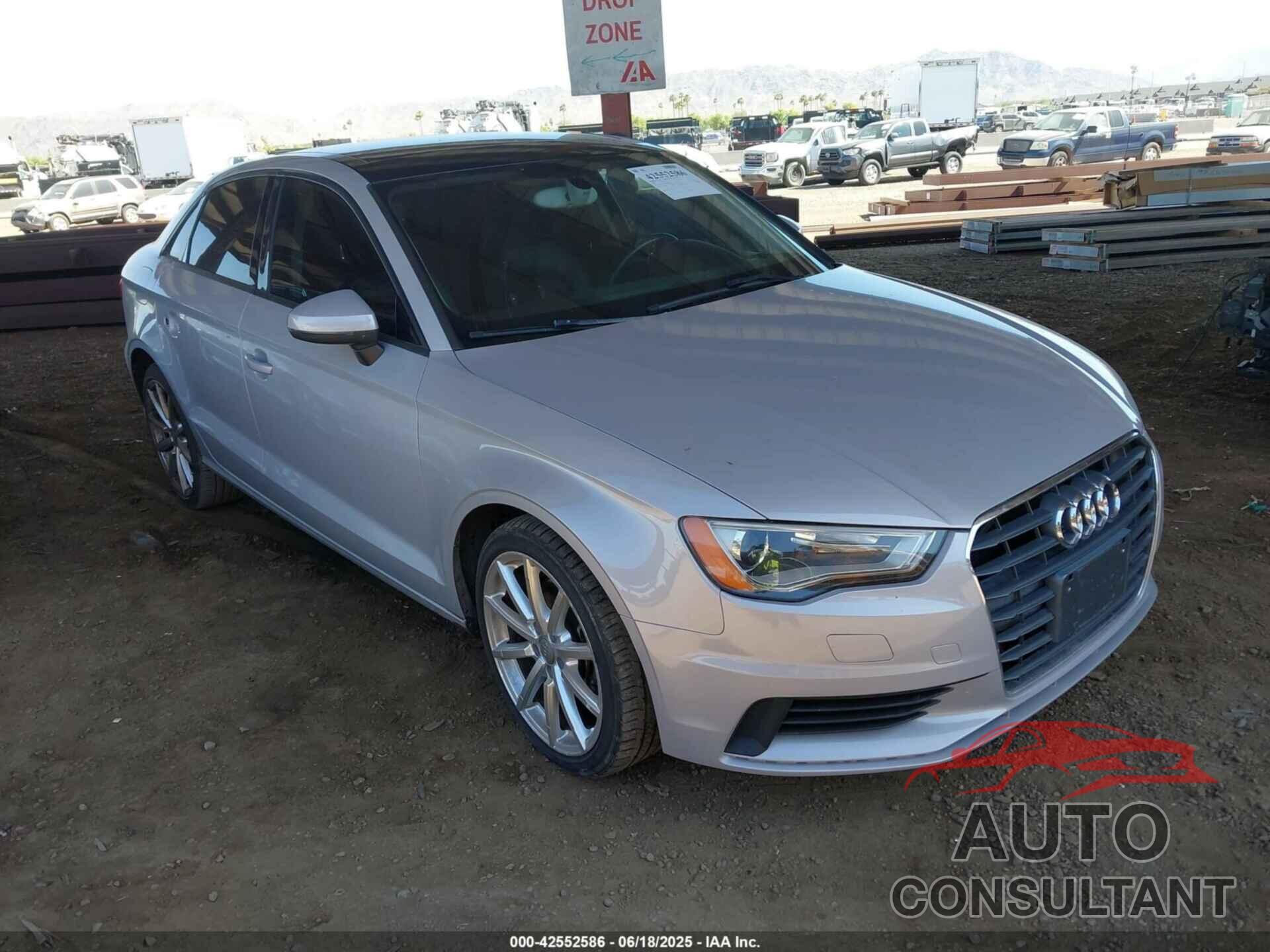 AUDI A3 2015 - WAUACGFF8F1092068